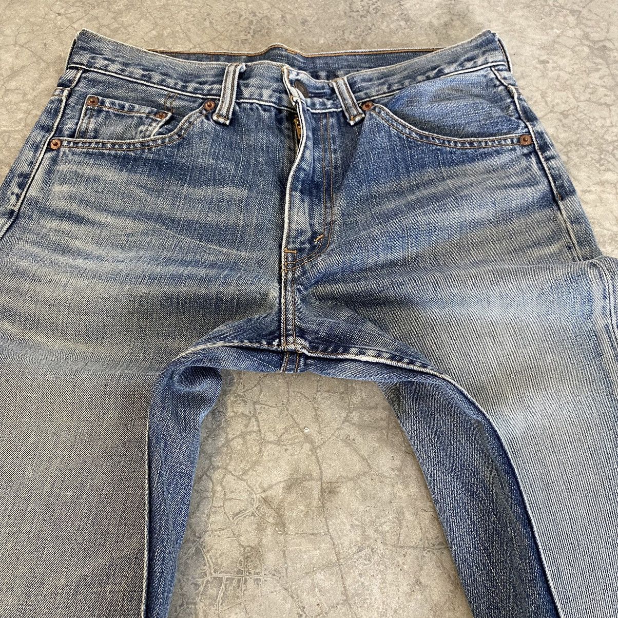 Levi's Vintage Levis 517 Faded Blue Bootcut Flared Jeans Size US 30 / EU 46 - 10 Thumbnail