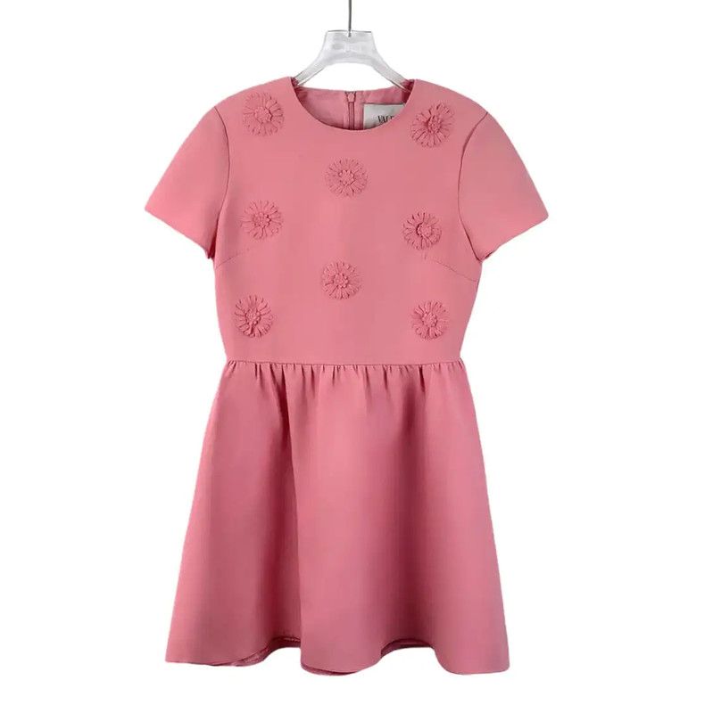Valentino Valentino Pink Women's Dress with Embellishments 0089 Size M / US 6-8 / IT 42-44 - 1 Thumbnail
