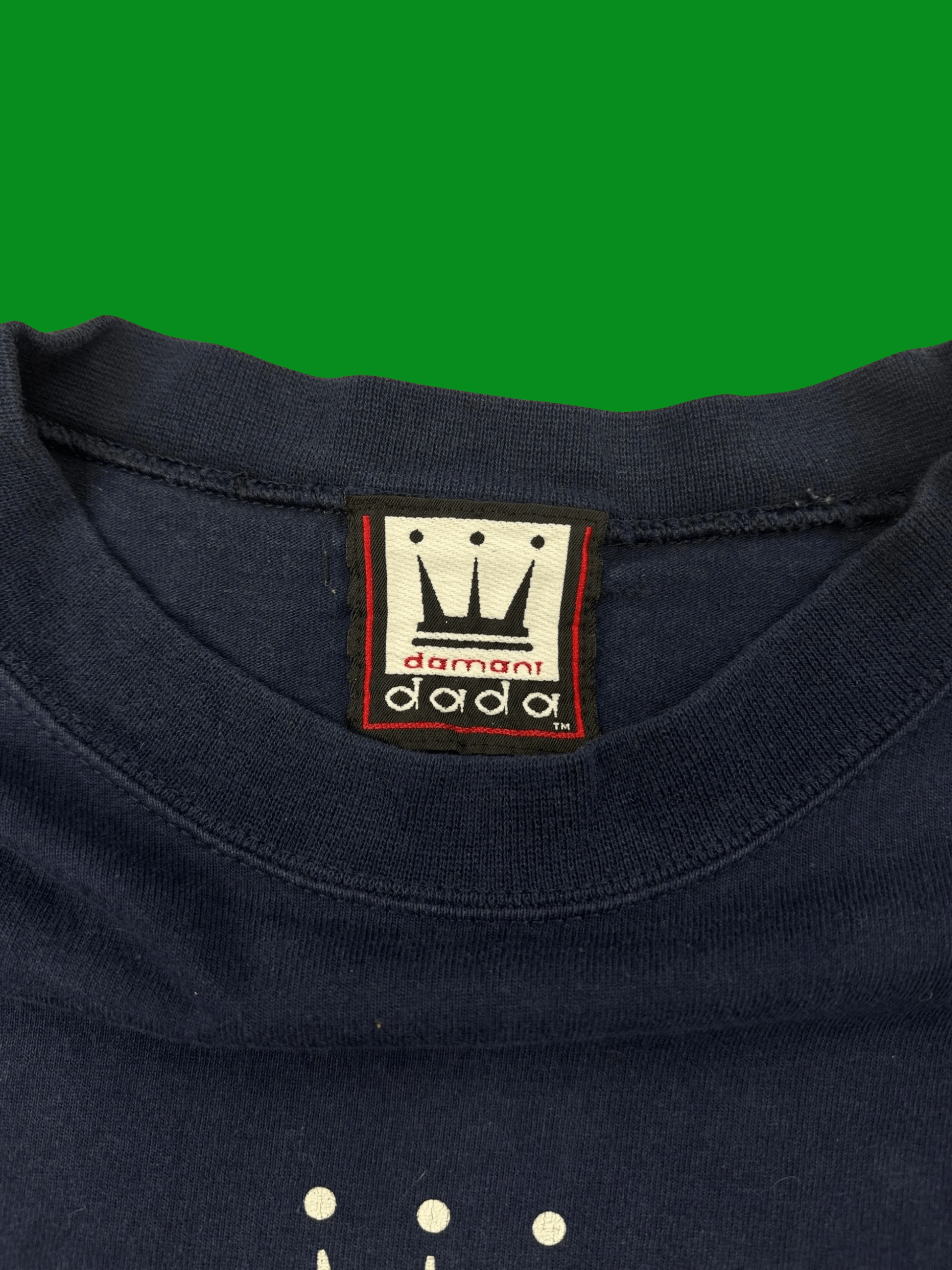 Other VTG Dada Supreme “Damant” Logo T-Shirt – Navy & Yellow Size US XXL / EU 58 / 5 - 4 Thumbnail