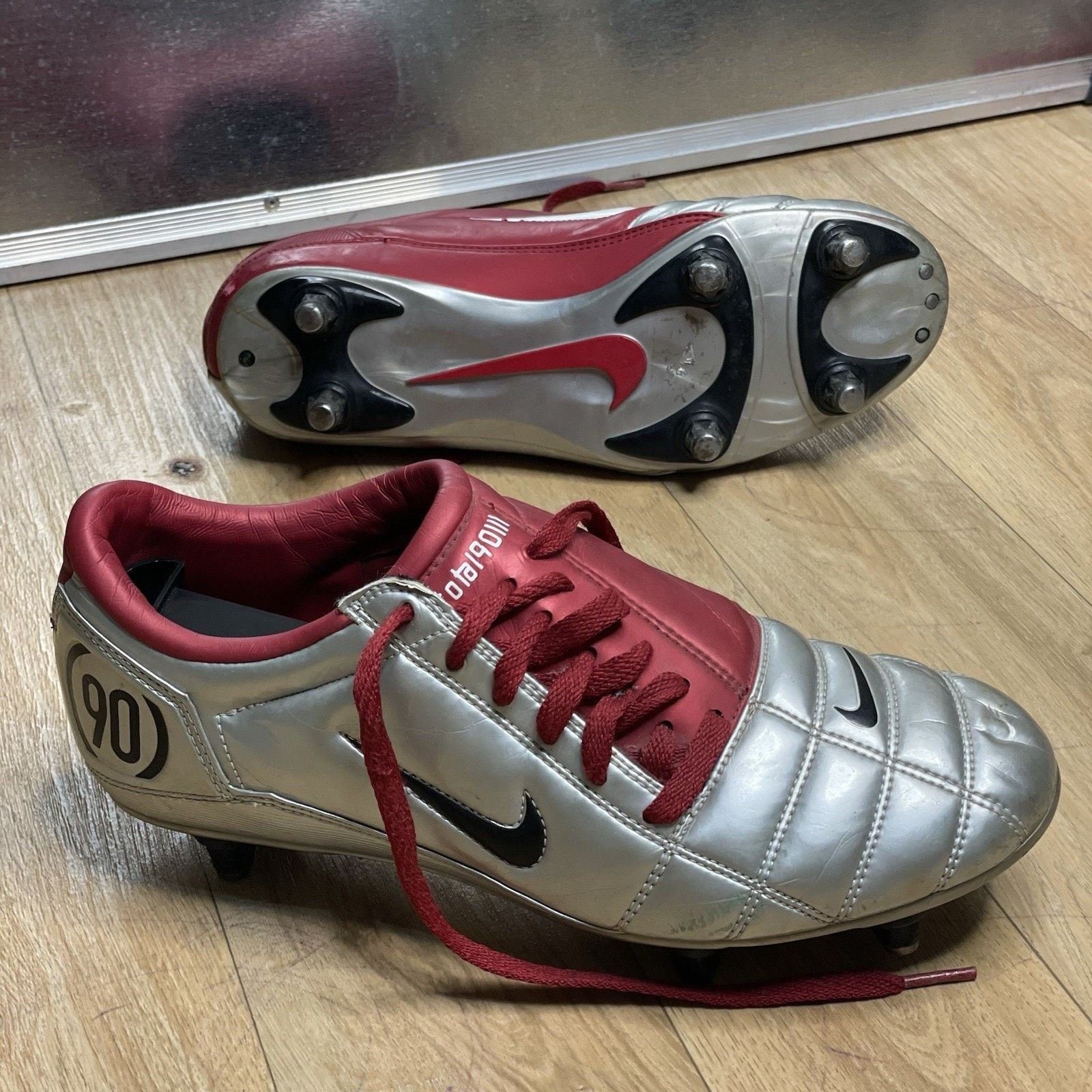 Nike vintage Nike Total 90 III Soccer 2005 football boots SG Size US 8 / EU 41 - 1 Thumbnail
