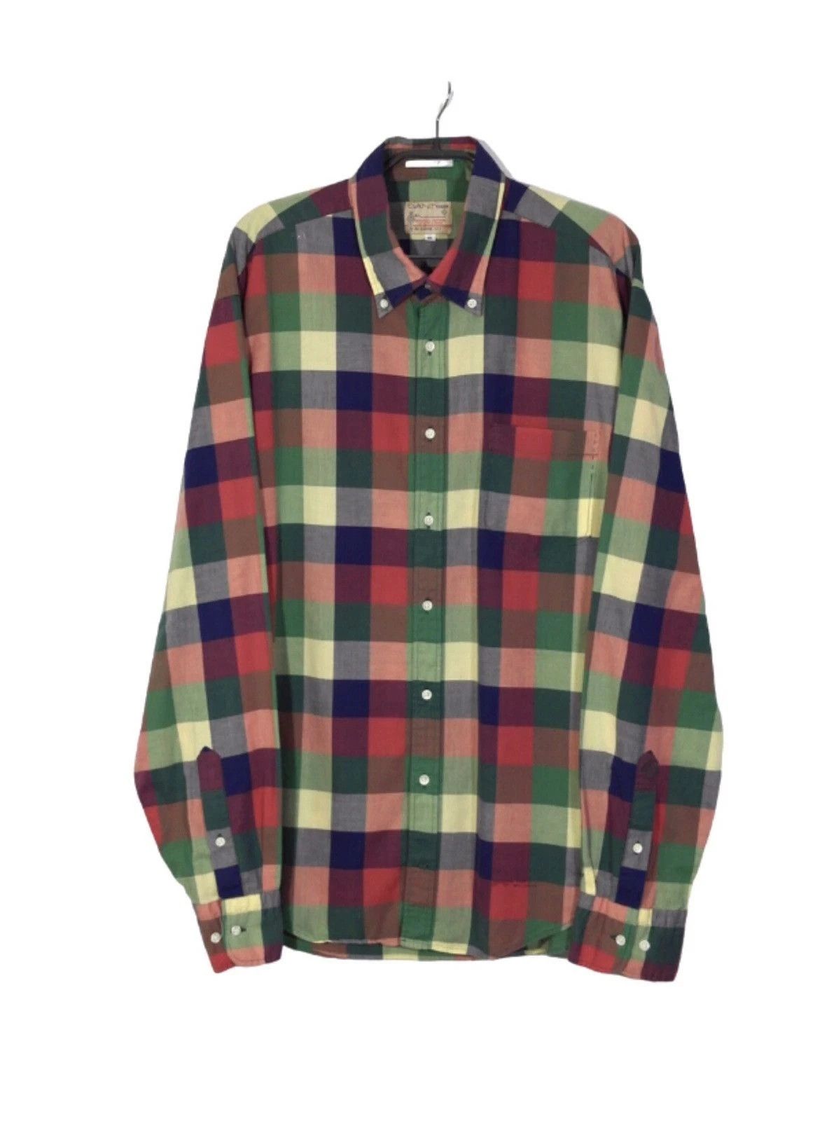 Gant Rugger Gant Rugger Multi Check Button Down Shirt Men's Size XL Size US XL / EU 56 / 4 - 1 Thumbnail