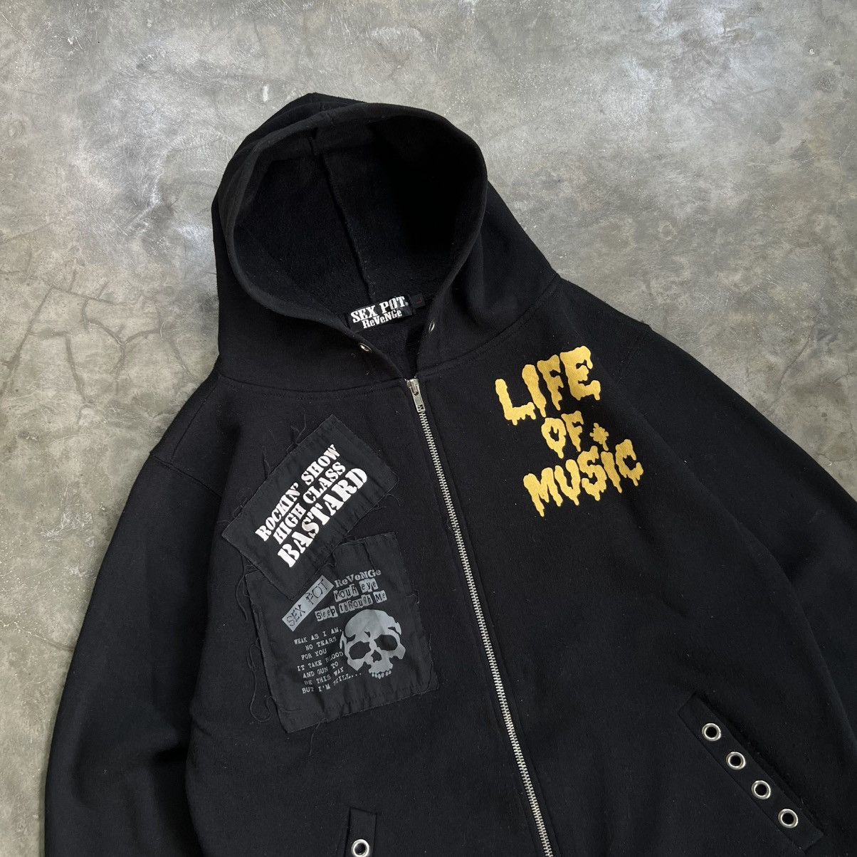 Sex Pot ReVeNGe Sex Pot Revenge Meaningless Language Zip Hoodie Size US L / EU 52-54 / 3 - 4 Thumbnail