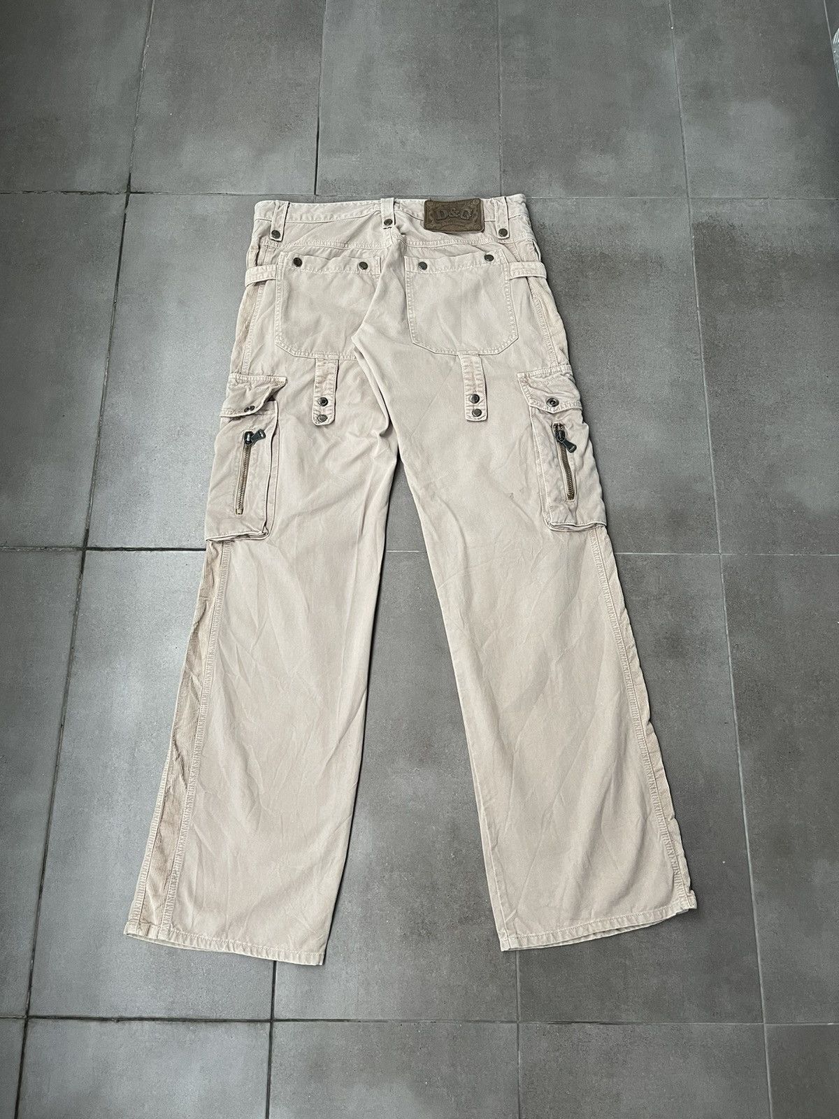 Dolce & Gabbana AW03 Archive Dolce & Gabbana Cargo Beige Pants Size US 34 / EU 50 - 17 Thumbnail