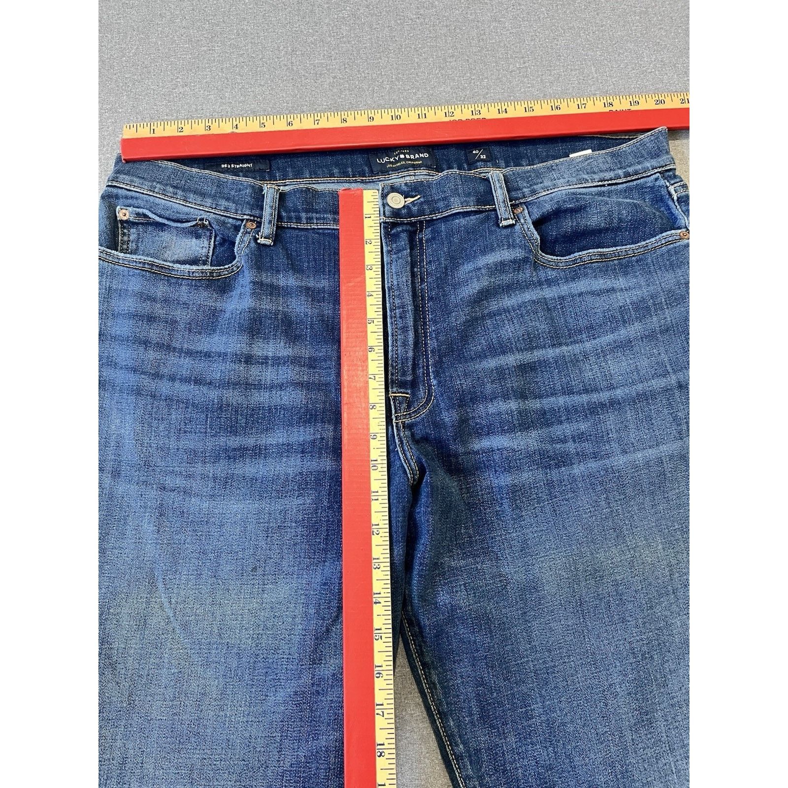 Lucky Brand Lucky Brand Jeans women 4/27 Charlie Baby Boot Dark Wash Size 27" / US 4 / IT 40 - 9 Thumbnail