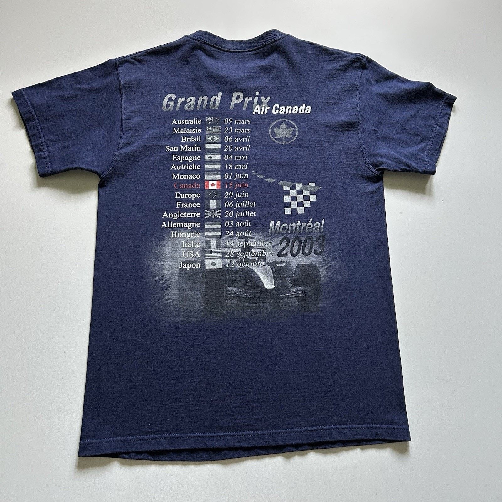Ferrari Vintage Y2K Formula One Canada Montreal T Shirt Medium Rare Size US M / EU 48-50 / 2 - 3 Thumbnail