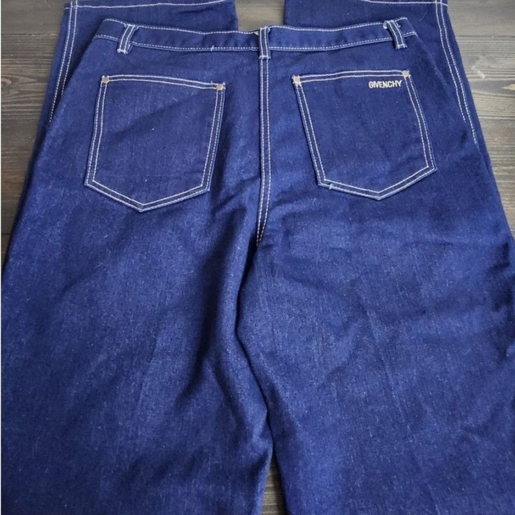 Givenchy Vintage Givenchy Monsieur Indigo Jeans Size 34 Dark Wash 80s Size US 34 / EU 50 - 13 Thumbnail
