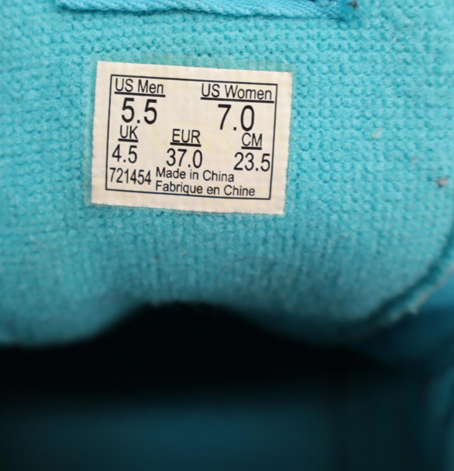 Vans VANS Sk8 Hi Top Off The Wall Teal Blue Men 5.5 / Women 7 Size US 5.5 / EU 38 - 9 Thumbnail