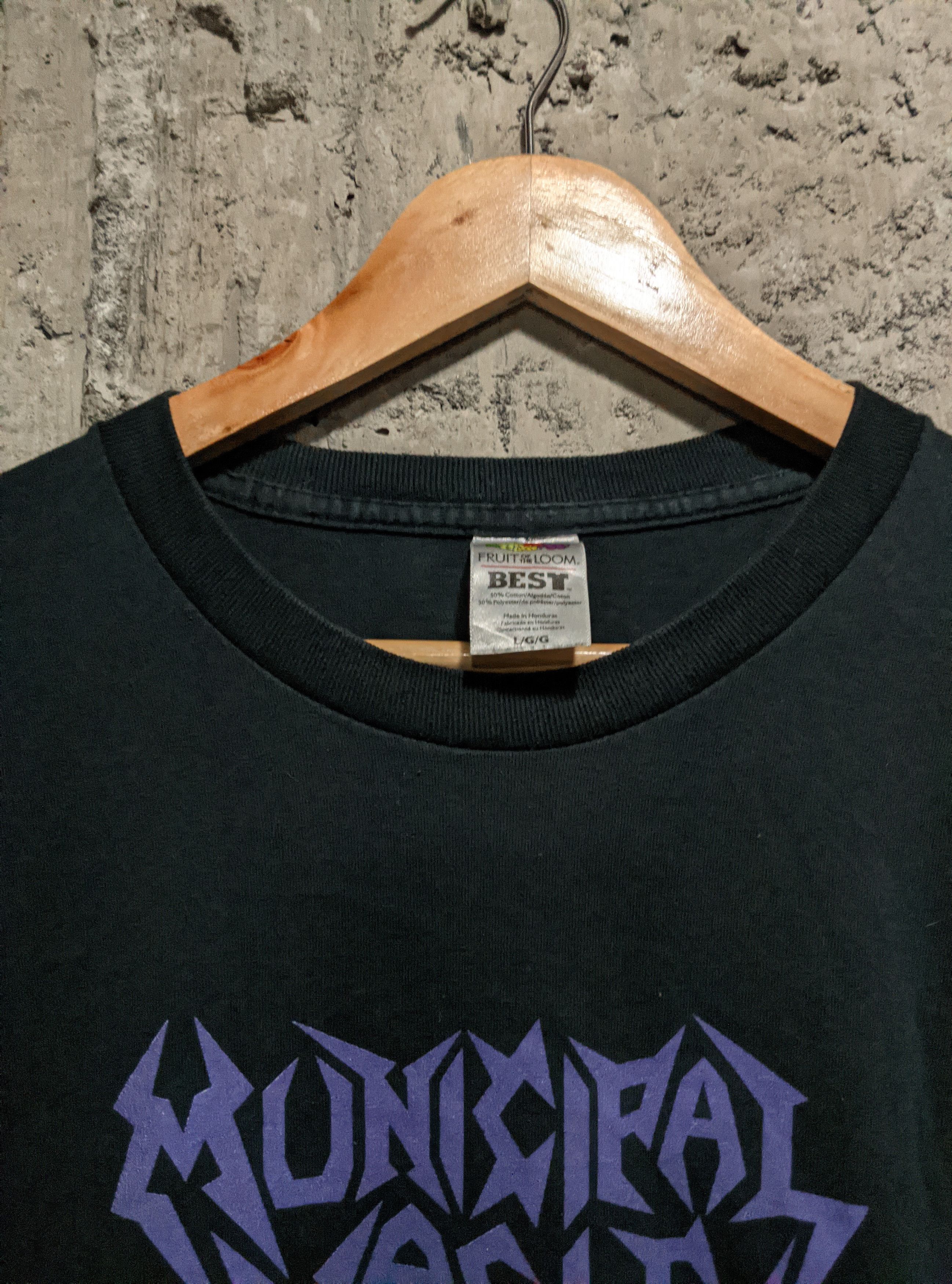 Band Tees Vintage 2000s rare municipal waste crossover trash tshirt Size US L / EU 52-54 / 3 - 2 Thumbnail