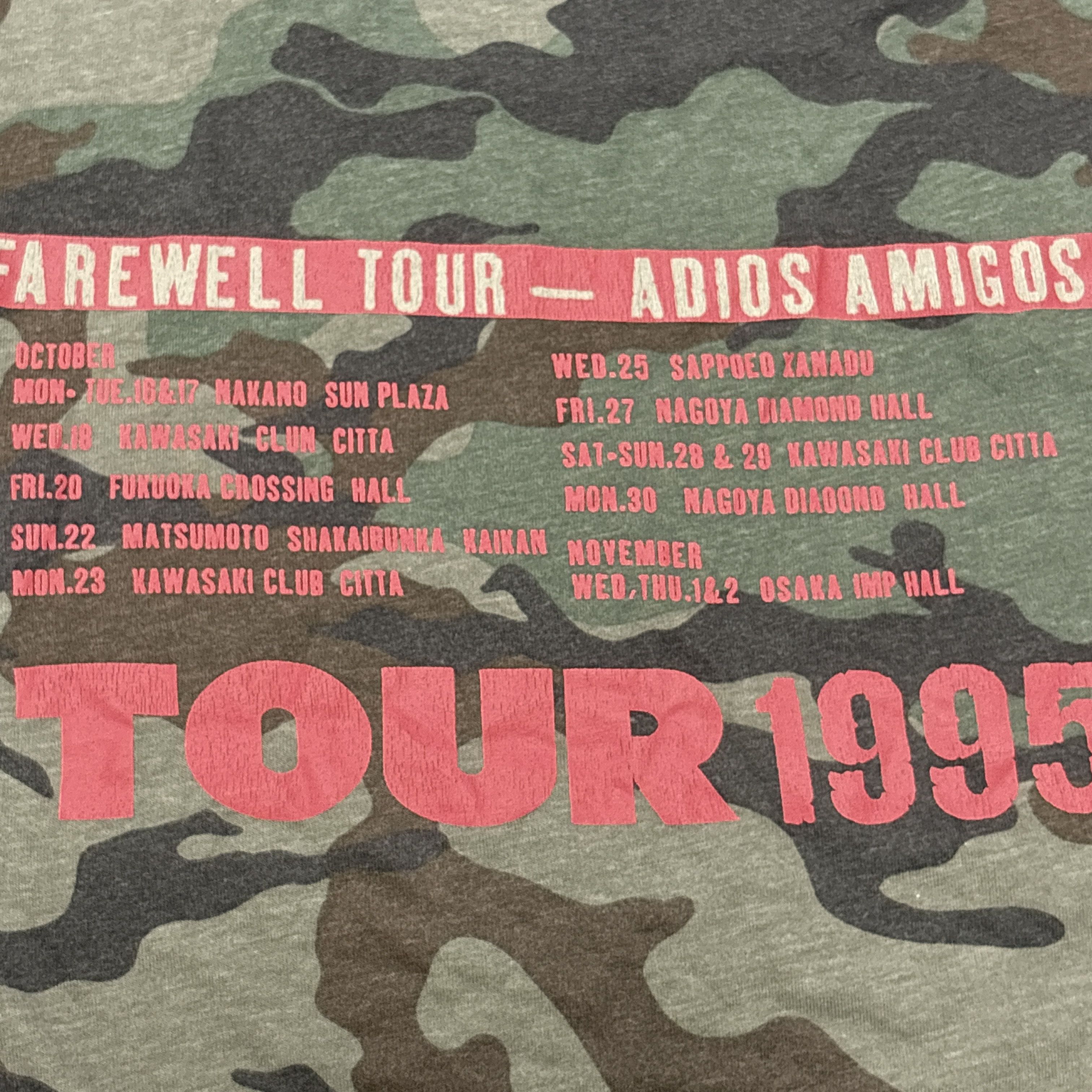 Band Tees Ramones Shirt Camo Green Tour Concert Punk Rock Band Tee Size US L / EU 52-54 / 3 - 13 Thumbnail