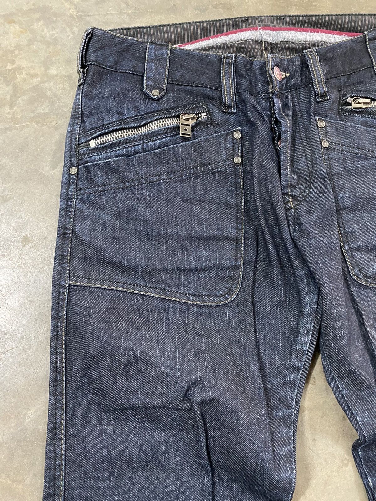 Diesel Diesel Blue Black Drkshdw Denim Jeans @240act Size US 32 / EU 48 - 3 Thumbnail