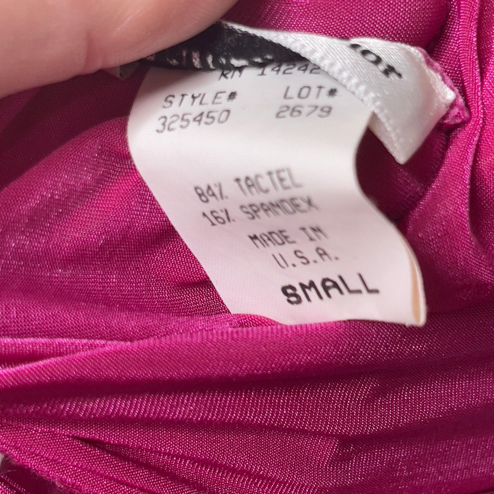 Dior Christian Dior hot pink ultralight slip camisole sz S Size ONE SIZE - 4 Thumbnail