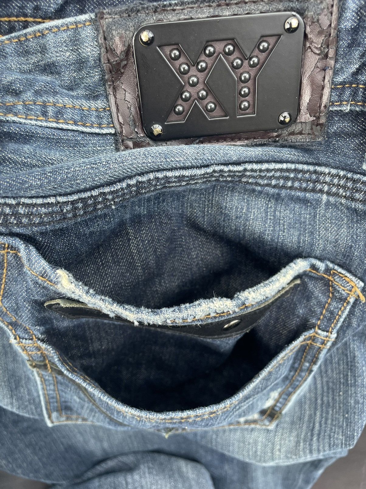 Vintage × Xray Footwear X-ray Distressed Vintage Jeans Size US 40 / EU 56 - 7 Thumbnail