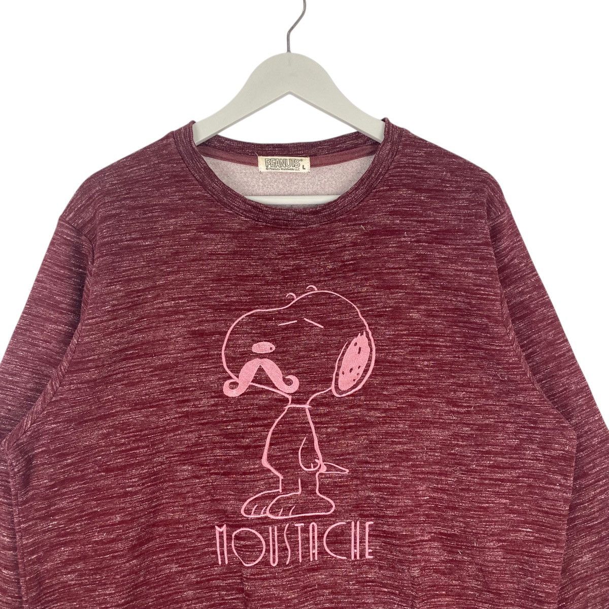 Other Vintage Peanuts Snoopy Crewneck Sweatshirt Pink Size LL Size US L / EU 52-54 / 3 - 4 Thumbnail