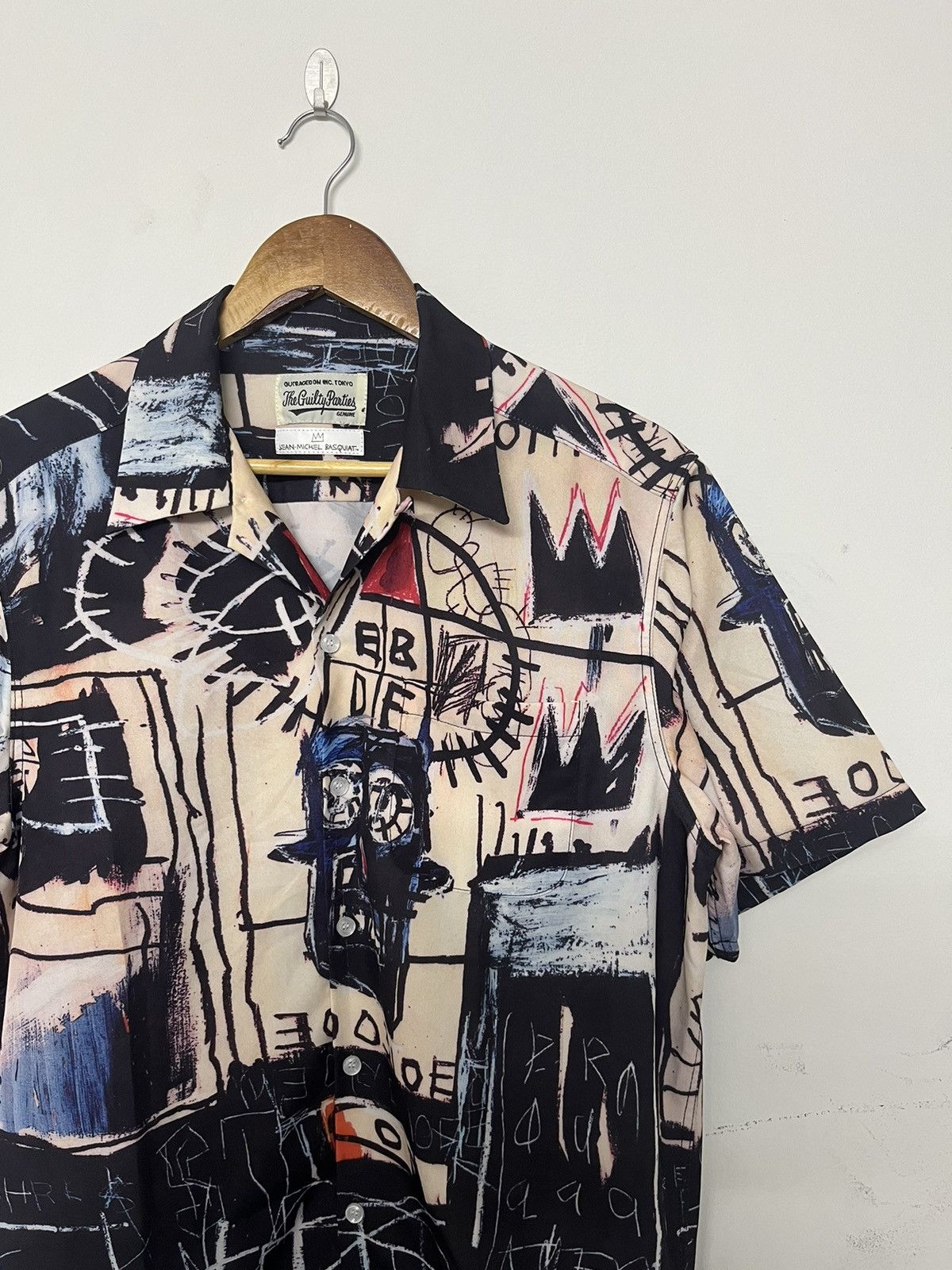 Wacko Maria Wacko Maria X Jean-Michel Basquiat Open Collar Shirt