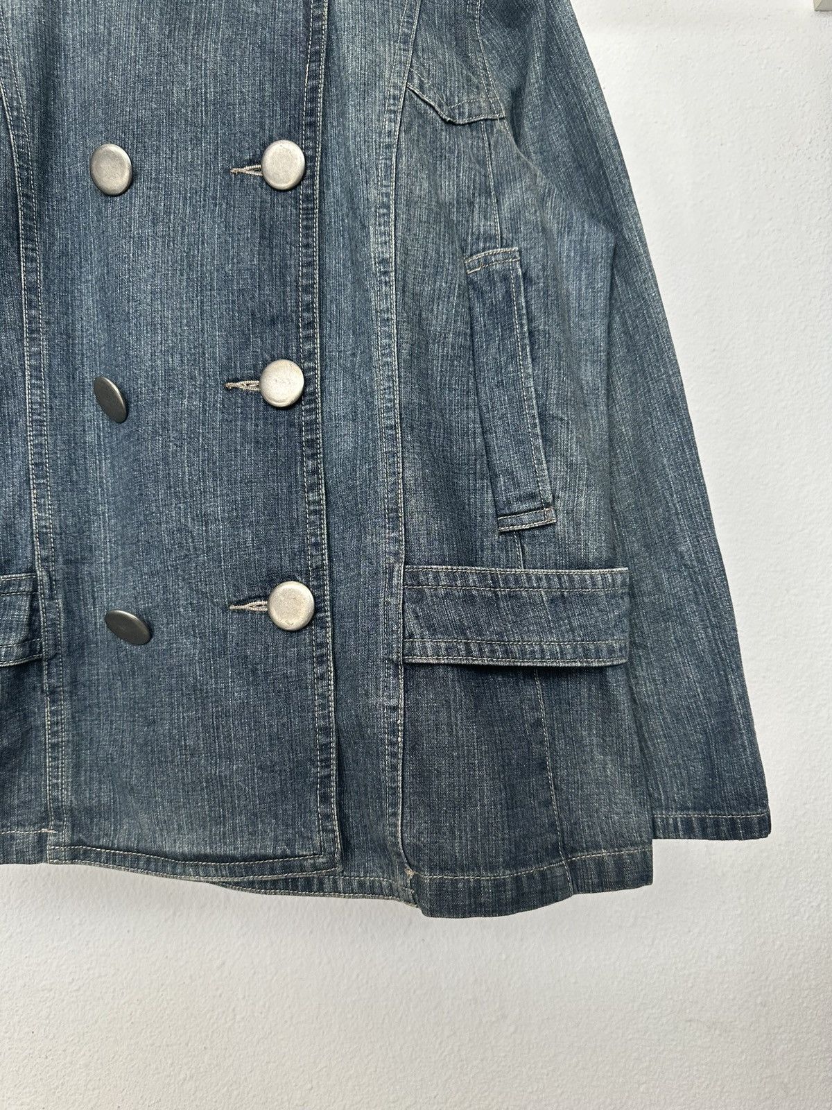Comme Ca Ism 00's Eastboy double breasted hybrid denim jacket Size US M / EU 48-50 / 2 - 15 Thumbnail