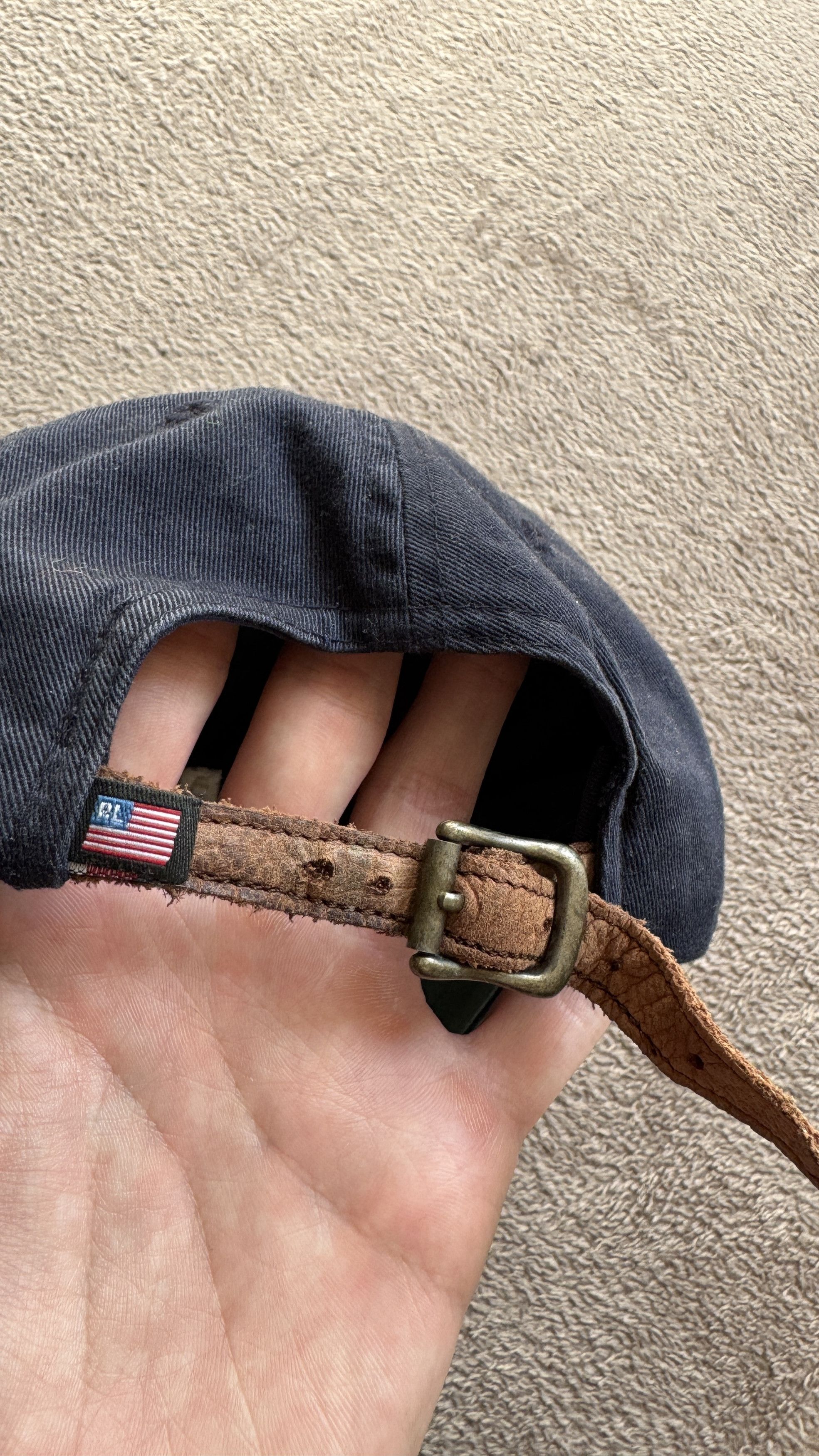 Polo Ralph Lauren × Ralph Lauren × Vintage Vintage Polo Sport Ralph Lauren Cap hat y2k Size ONE SIZE - 3 Thumbnail