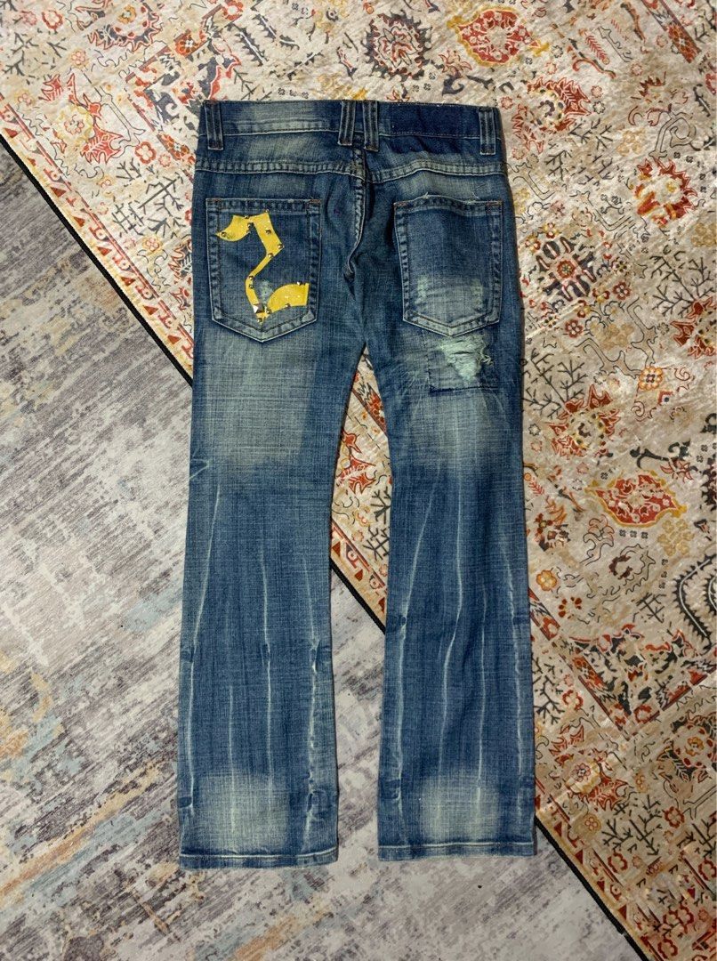20471120 × Beauty Beast × Hysteric Glamour Japanese ripped studded punk seditionaries style Size US 30 / EU 46 - 4 Thumbnail