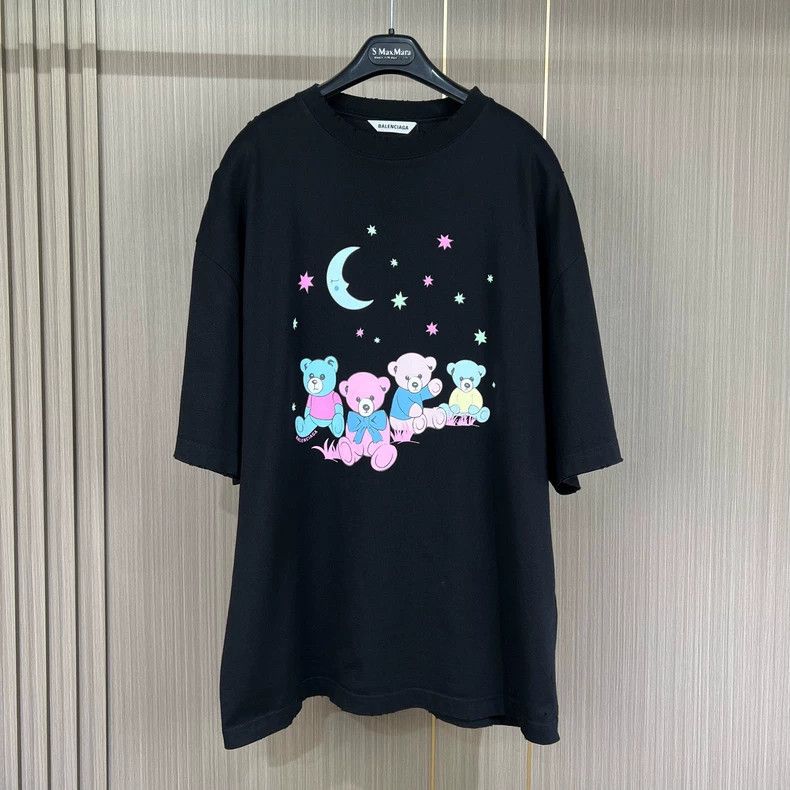 Balenciaga Balenciaga Moon Bear Destroy Print Short Sleeve 2502-Nextar Size US M / EU 48-50 / 2 - 1 Thumbnail
