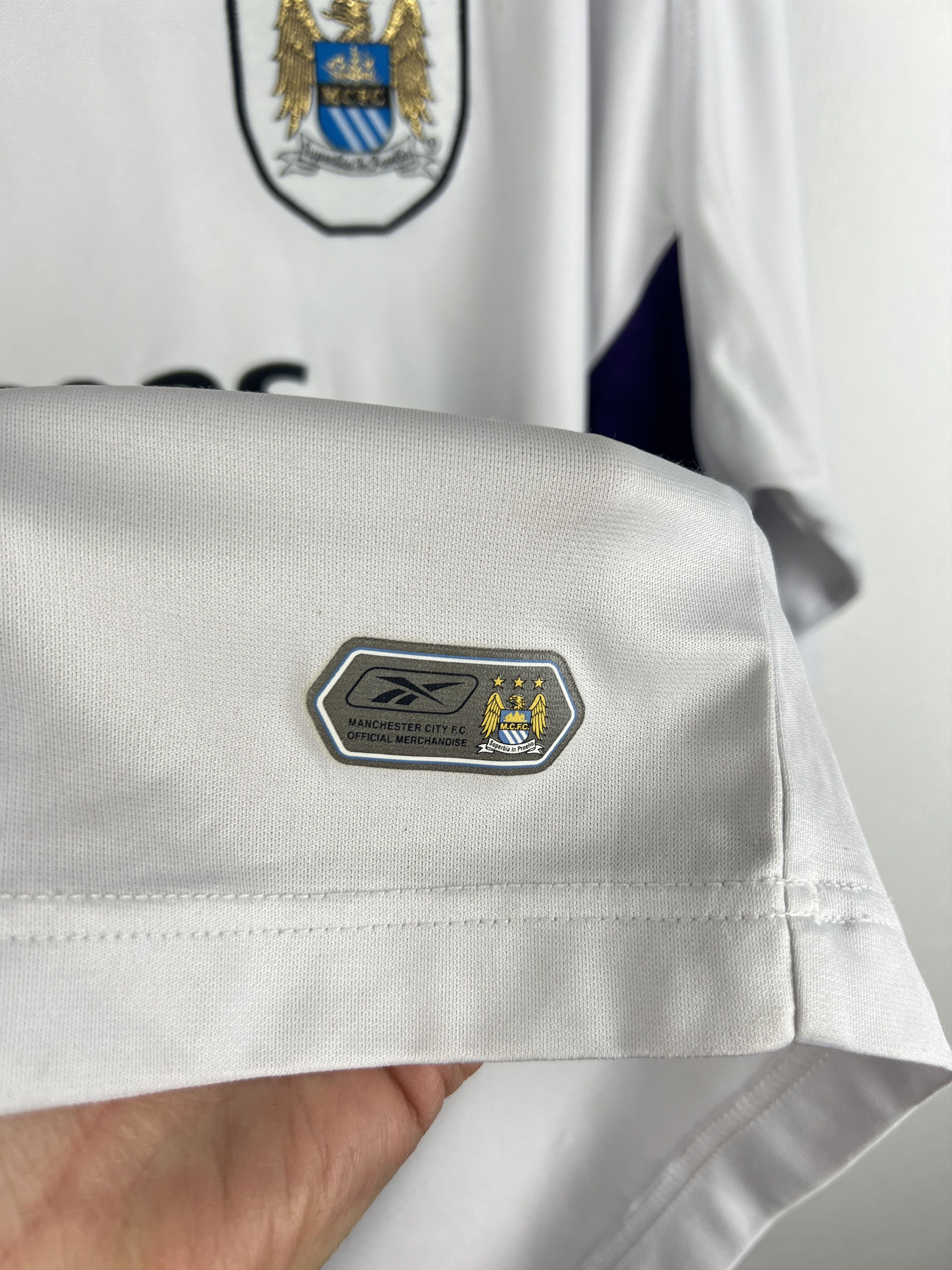 Reebok Manchester City football shirt #29 Wright Phillips Jersey Size US XL / EU 56 / 4 - 4 Thumbnail