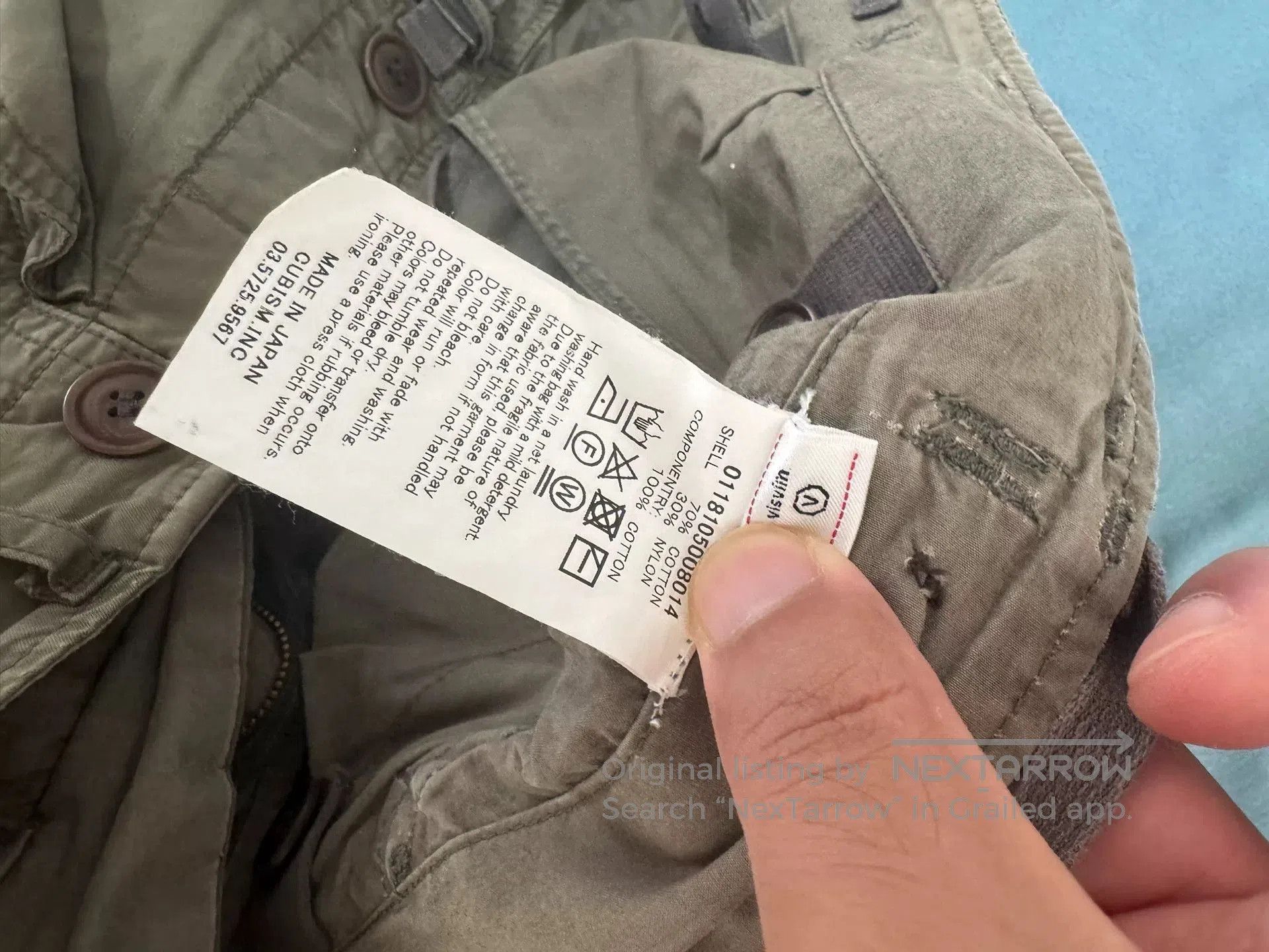 Visvim visvim Eiger Giza 18ss Military Shorts. Size US 35 - 5 Thumbnail