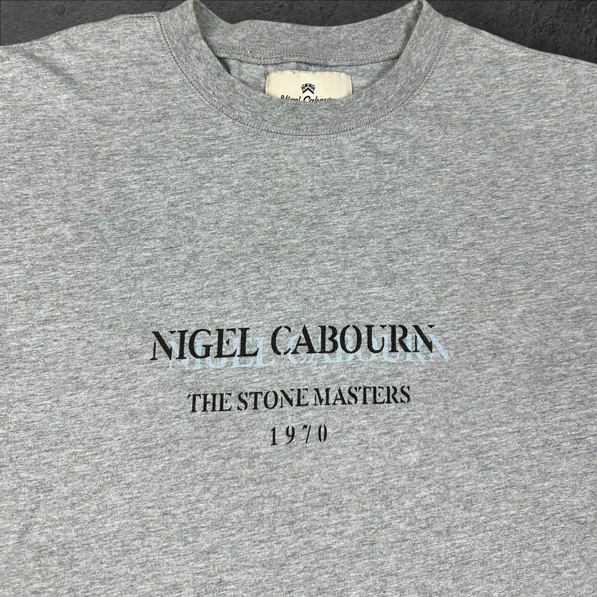 Nigel Cabourn × Vintage Vintage Nigel Cabourn The Stone Masters 1970 Army Gym Tee Size US S / EU 44-46 / 1 - 2 Thumbnail