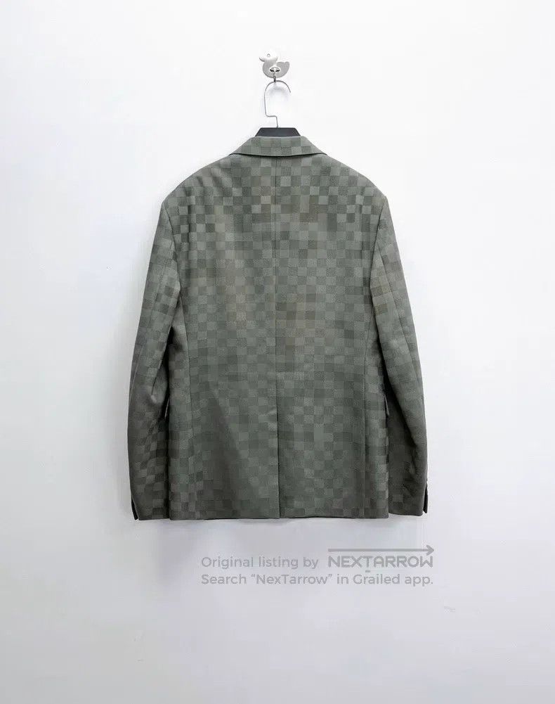 Louis Vuitton Louis Vuitton SS24 New Fei-Dong Co-branded Grey Green Chec Size US M / EU 48-50 / 2 - 2 Thumbnail