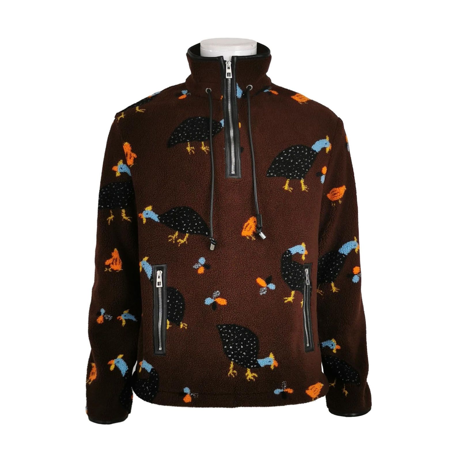 Louis Vuitton AMI Alexandre Mattiussi Bird Print Fleece Jacket S Size US S / EU 44-46 / 1 - 1 Thumbnail