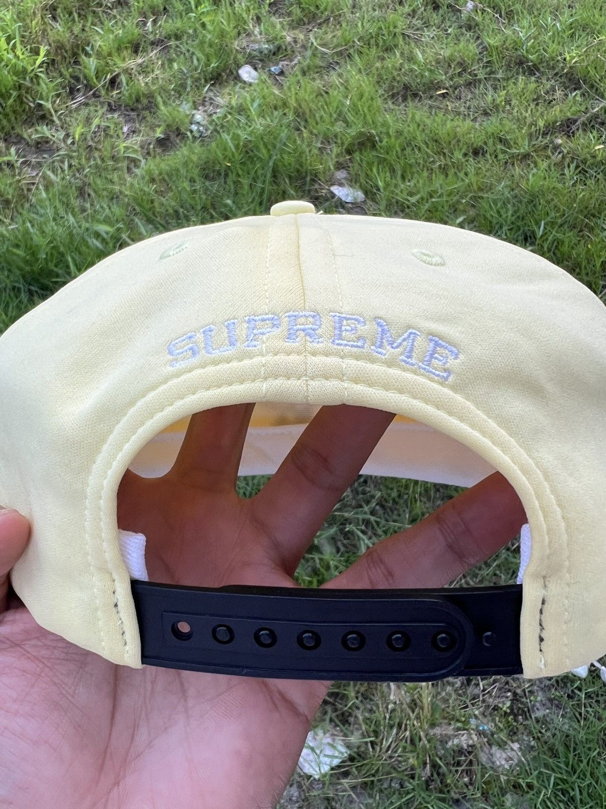 Supreme SUPREME New York High Protein 5 Panel HatCap Adjustable 2017 Size ONE SIZE - 3 Thumbnail