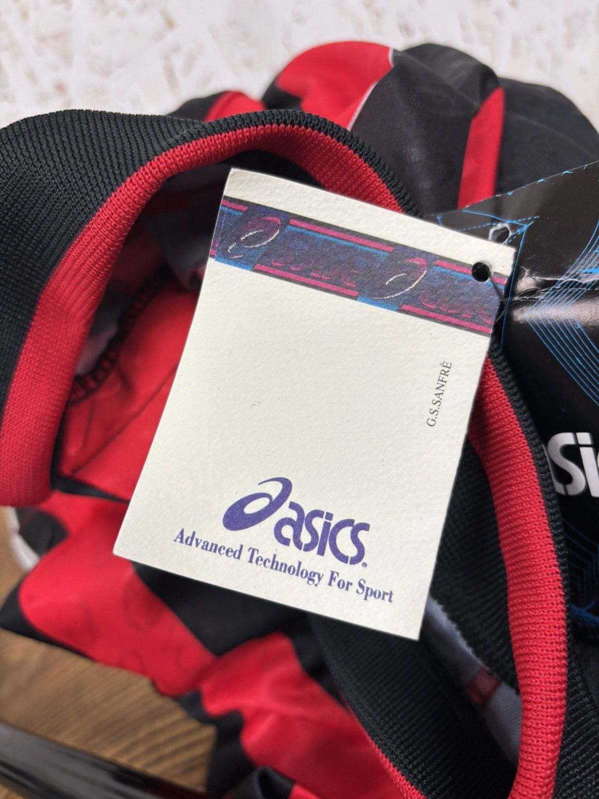 Asics NWT Early 90s Asics Blank Long Sleeve Template Jersey XL Size US XL / EU 56 / 4 - 9 Thumbnail