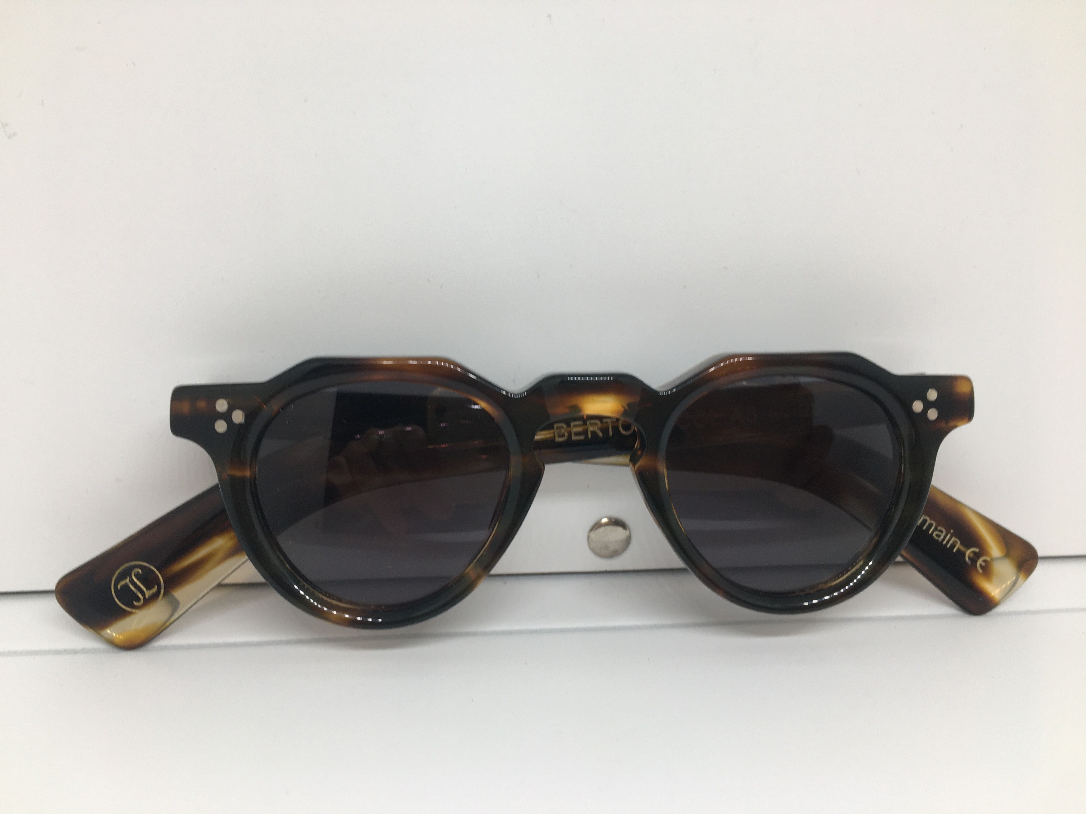 Lesca Lunetier Lesca Lunetier BERTOLT Chunky Sunglasses Frame Size ONE SIZE - 7 Thumbnail