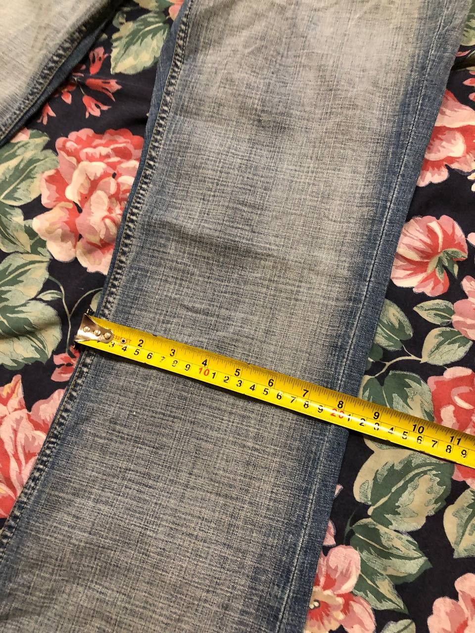 Dior blue jeans Christian Dior crazy Y2K luxury vintage size 30 Size 30" / US 8 / IT 44 - 16 Thumbnail