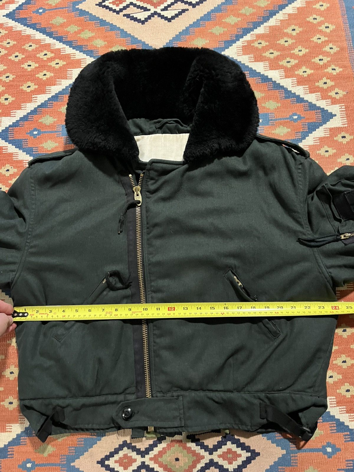 Japanese Brand vintage cropped military bomber jacket 60’s GRAIL Size US M / EU 48-50 / 2 - 15 Thumbnail