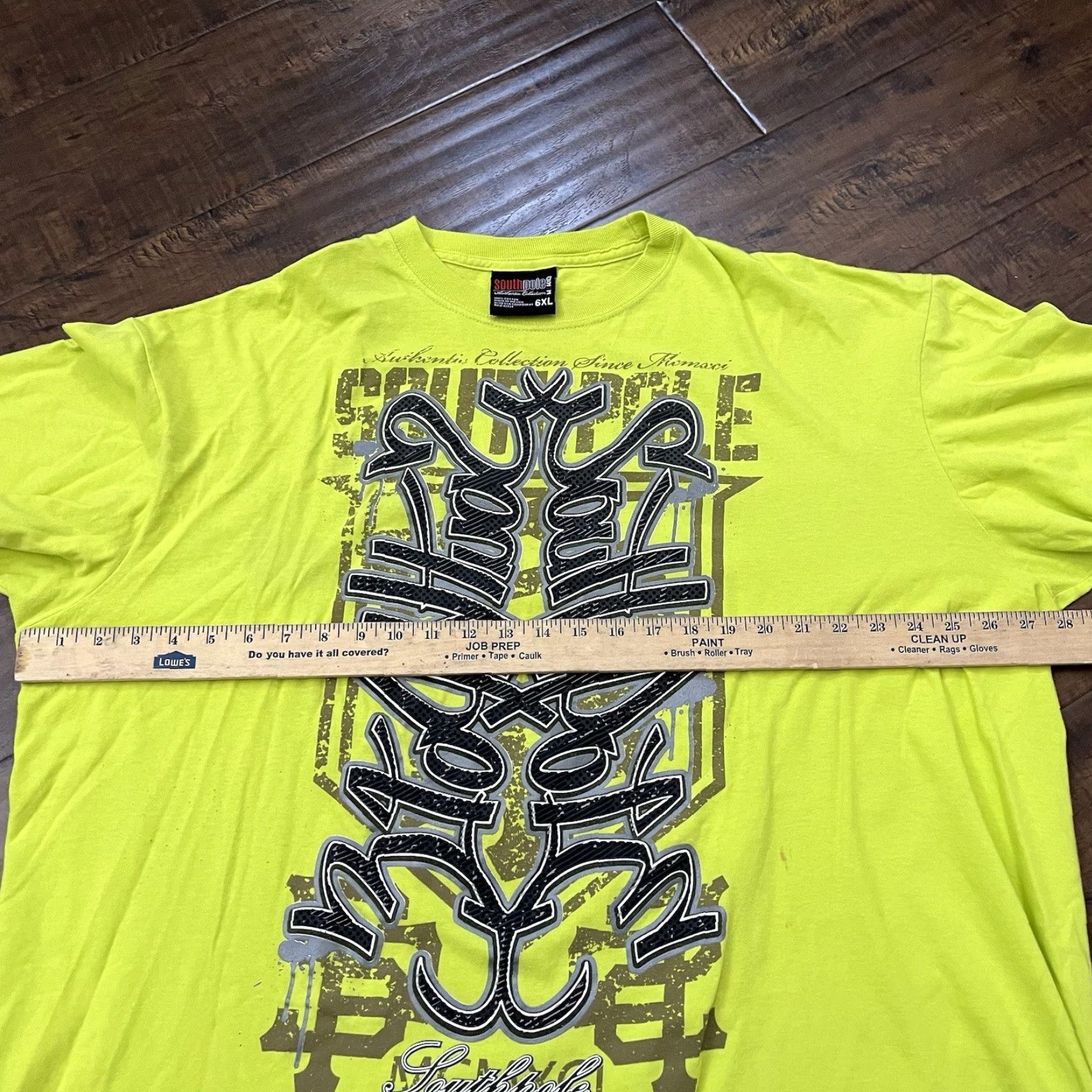 Southpole VINTAGE Southpole T-Shirt Graphic Print 3XL Unisex Adults Green Crew Neck Short Sleeve Size US XXL / EU 58 / 5 - 4 Thumbnail