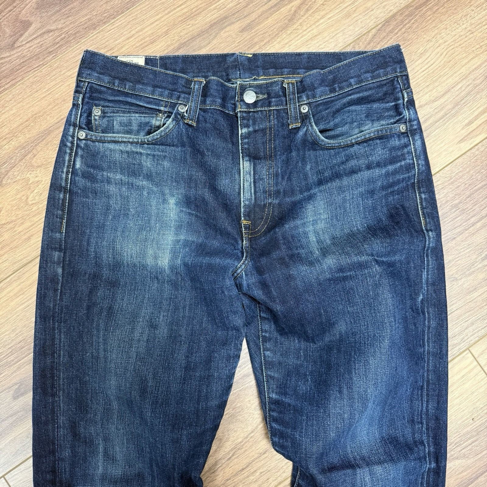 J.Crew J Crew Men’s Size 32x32 Straight Leg Jeans Blue Denim Dark W Size US 32 / EU 48 - 4 Thumbnail