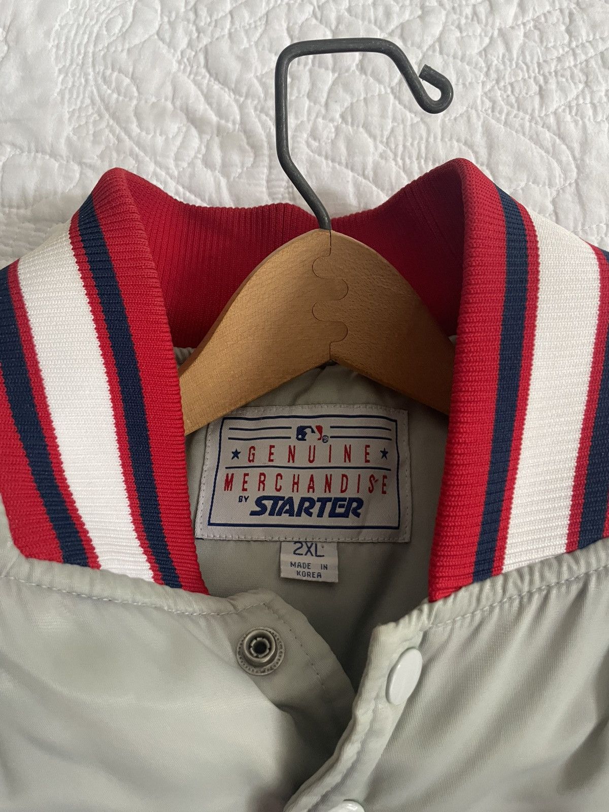 MLB Cleveland Indians VTG Jacket Size US XXL / EU 58 / 5 - 2 Thumbnail