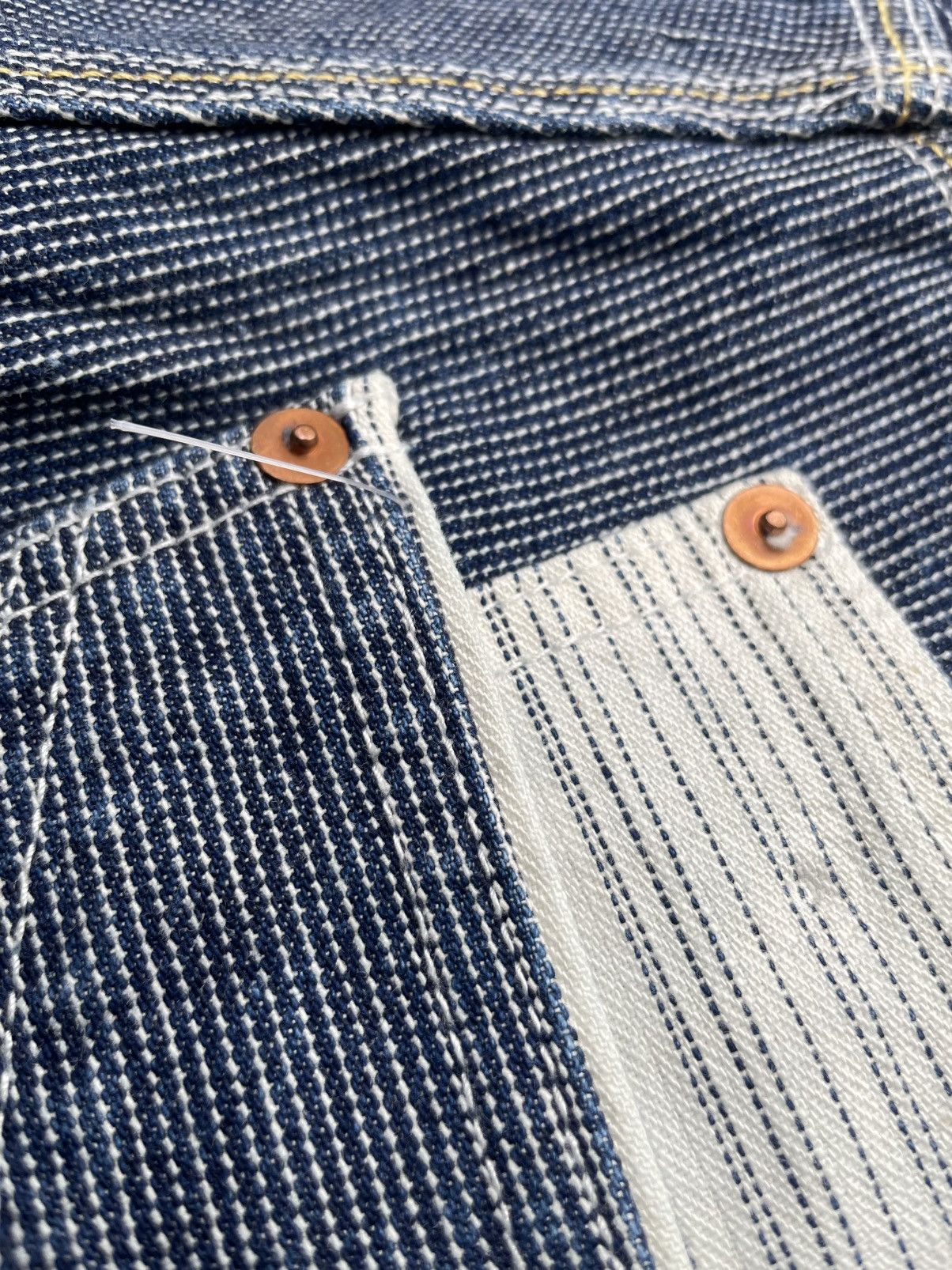 Japanese Brand Japan Blue Trick Wabash Denim Size US 26 / EU 42 - 13 Thumbnail