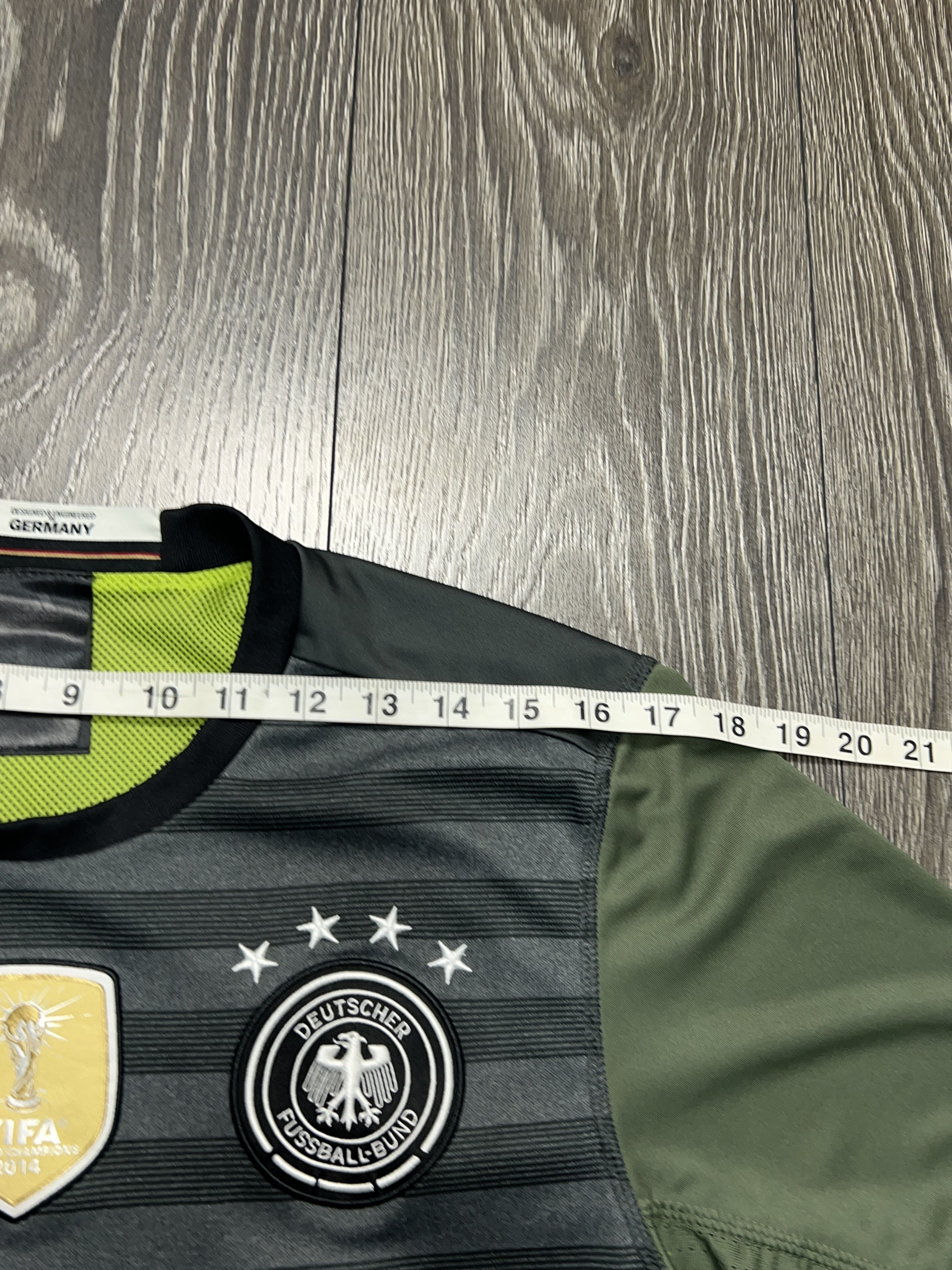 Adidas Germany National Team 2016 2017 Reversible Soccer Shirt Size US L / EU 52-54 / 3 - 6 Thumbnail