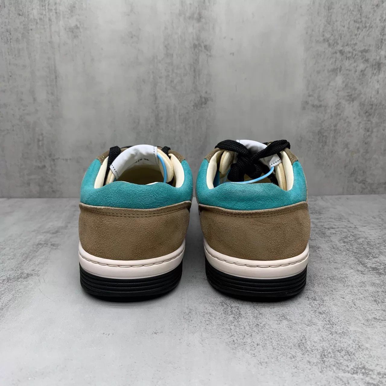 Chanel Chanel Blue-Brown Colorblock New CC Sneaker 38 98 Size US 7.5 / IT 37.5 - 5 Thumbnail