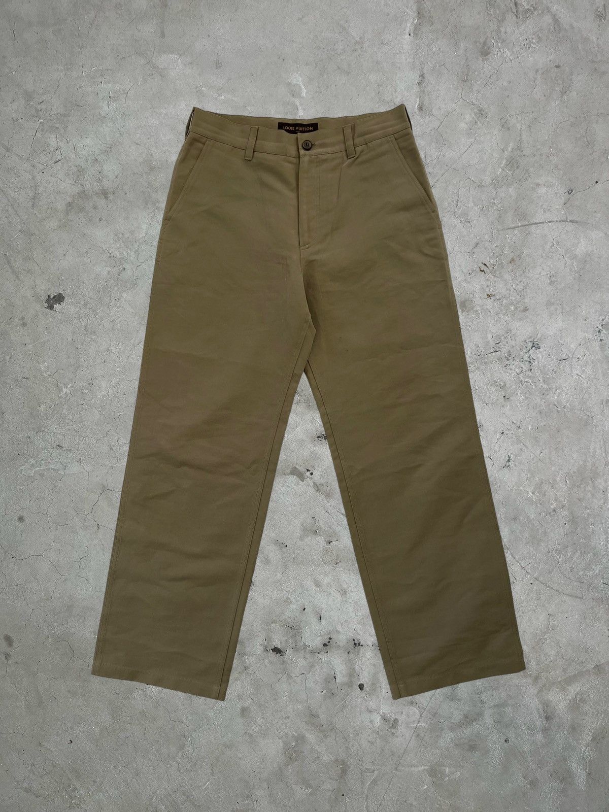 Louis Vuitton Louis Vuitton Khaki Pants Size US 31 - 1 Thumbnail