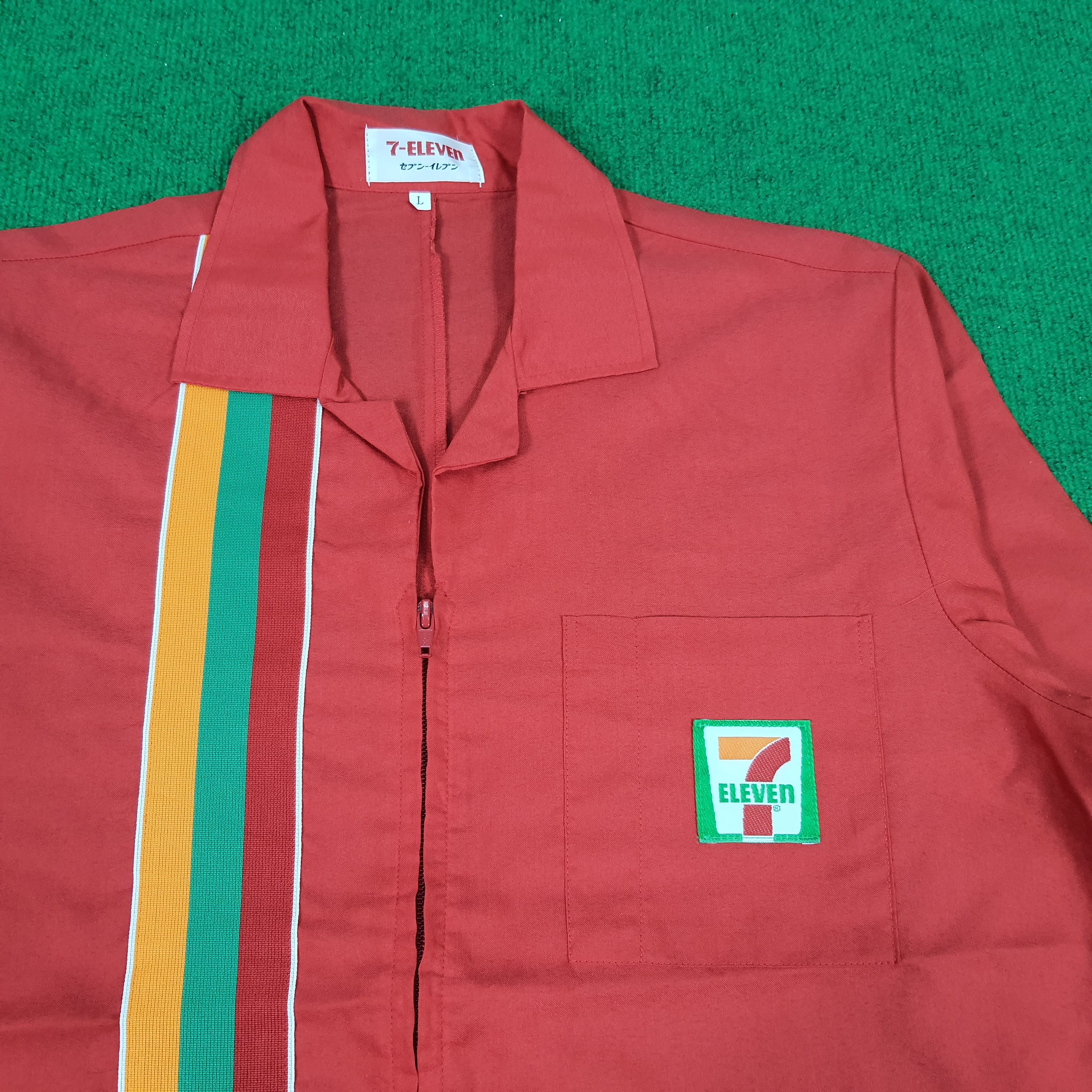 Edition Japan × Japanese Brand Vintage 7 Eleven Japan Store Edition Staff Uniform Jacket Size US L / EU 52-54 / 3 - 2 Thumbnail