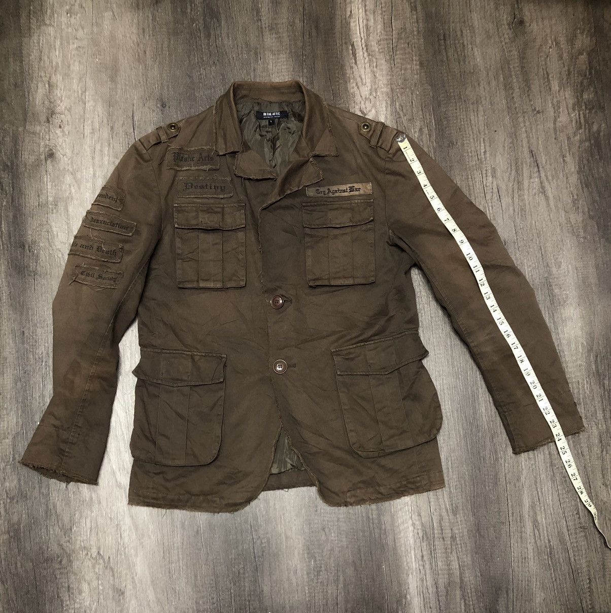 In The Attic × Vintage In The Attic Punk Jacket Japanese Brand Size 40L - 5 Thumbnail