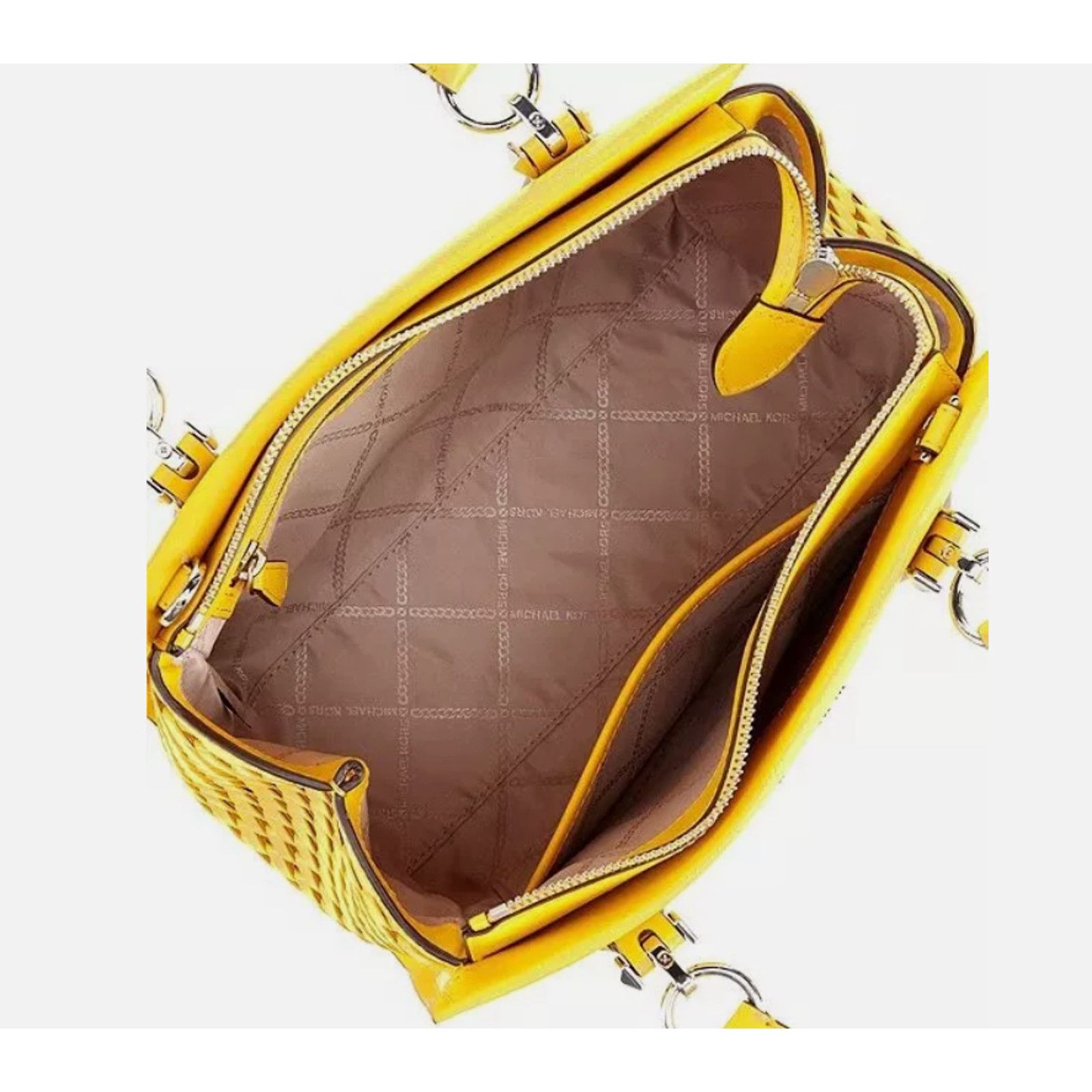 Michael Kors Michael Kors Dandelion Saffiano Leather Marilyn Satchel $358 Size ONE SIZE - 4 Thumbnail
