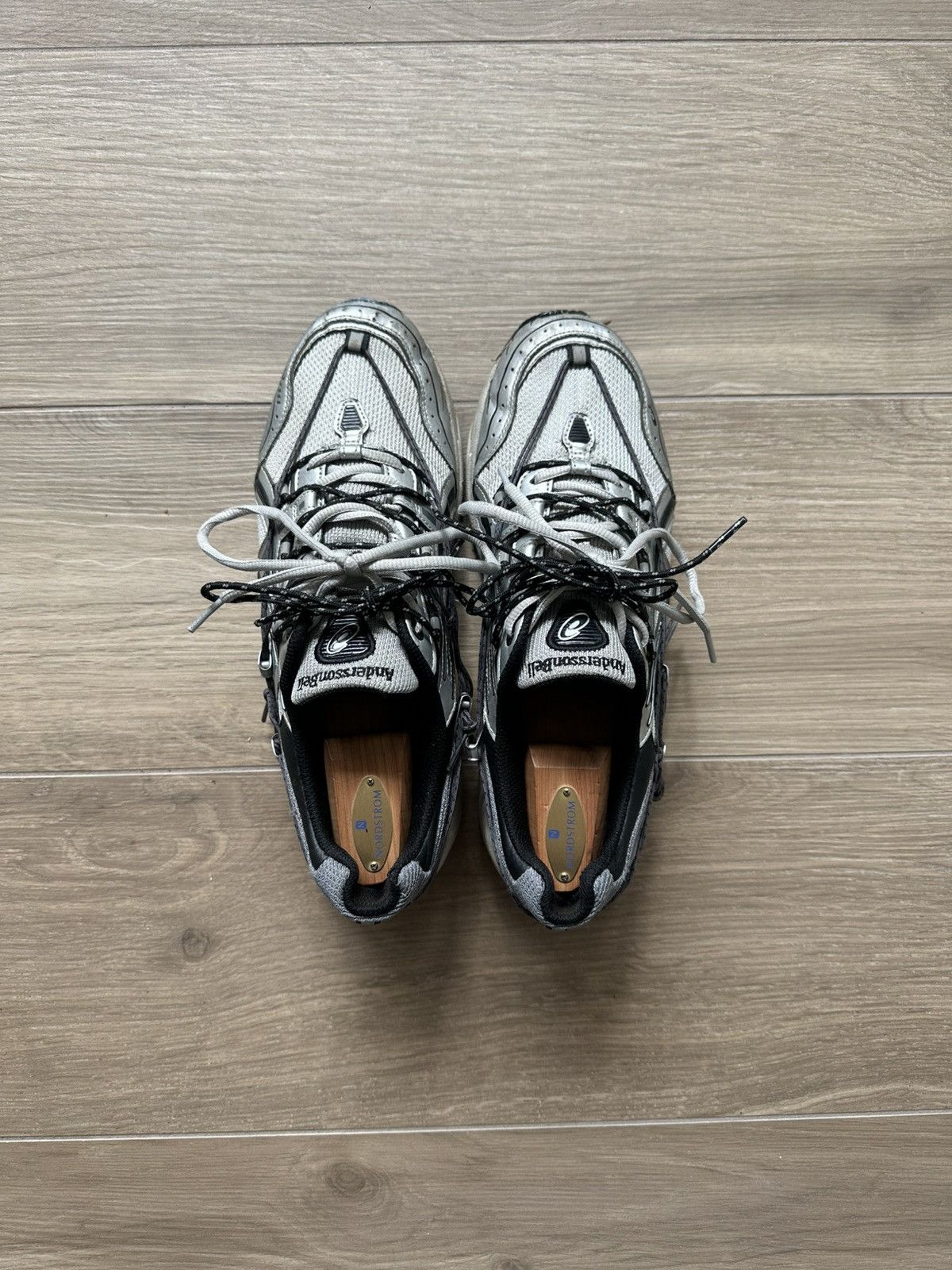 Andersson Bell × Asics Andersson Bell x ASICS GEL-1090 Glacier Grey Silver Size US 10.5 / EU 43-44 - 4 Thumbnail