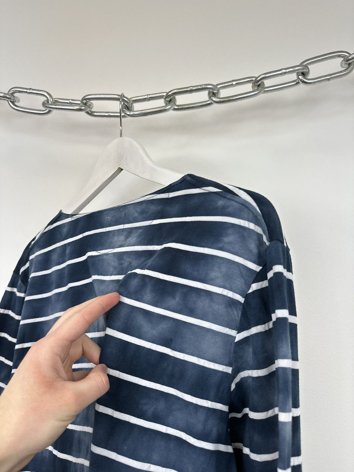 Acne Studios Vintage Acne Studios Humble Stripe SS11 Rare Opium Sweatsirt Size US XL / EU 56 / 4 - 9 Thumbnail