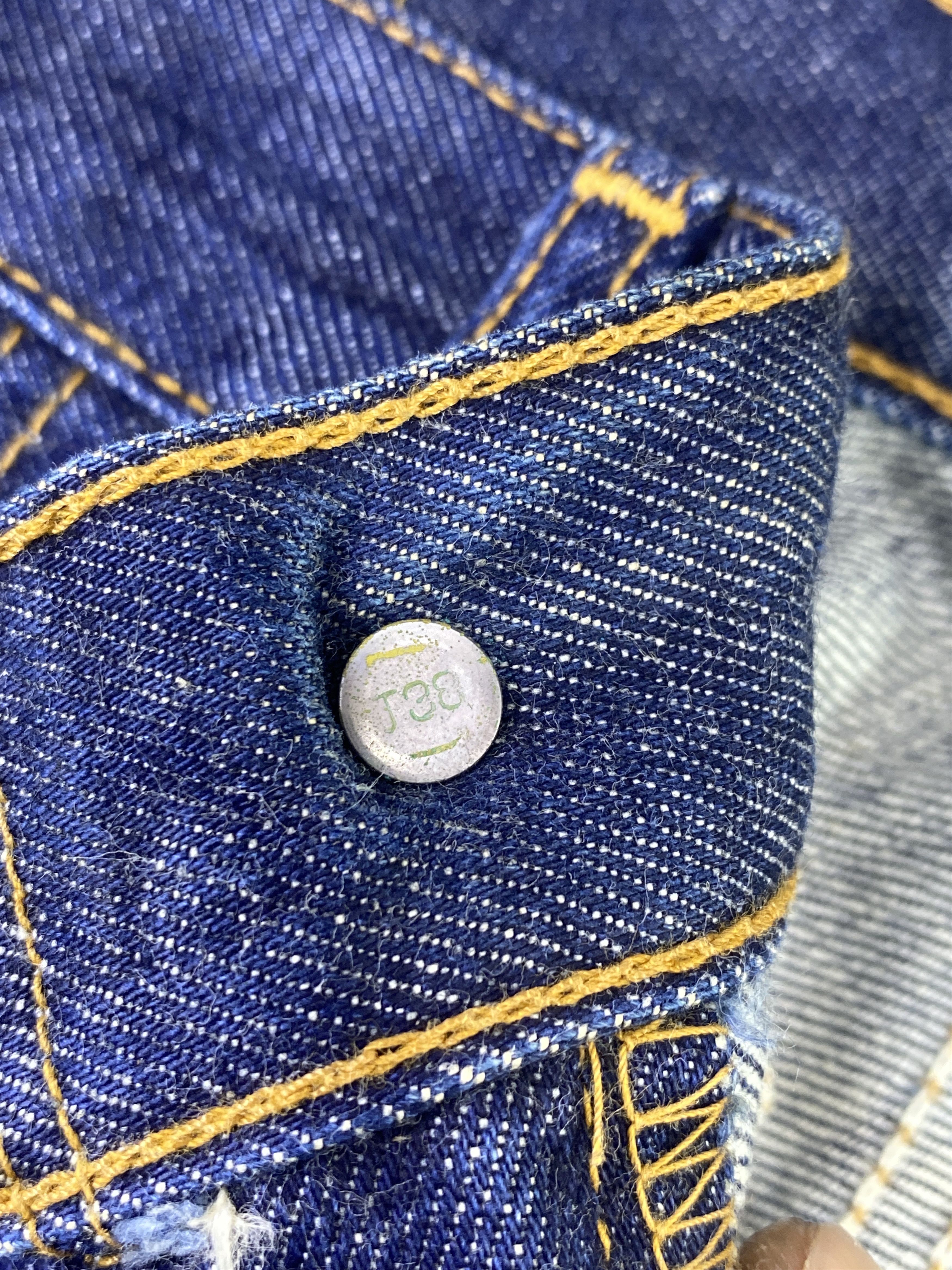 Levi's Vintage Levi's 512 Blue Wash Jeans - J913 Size US 31 - 7 Thumbnail