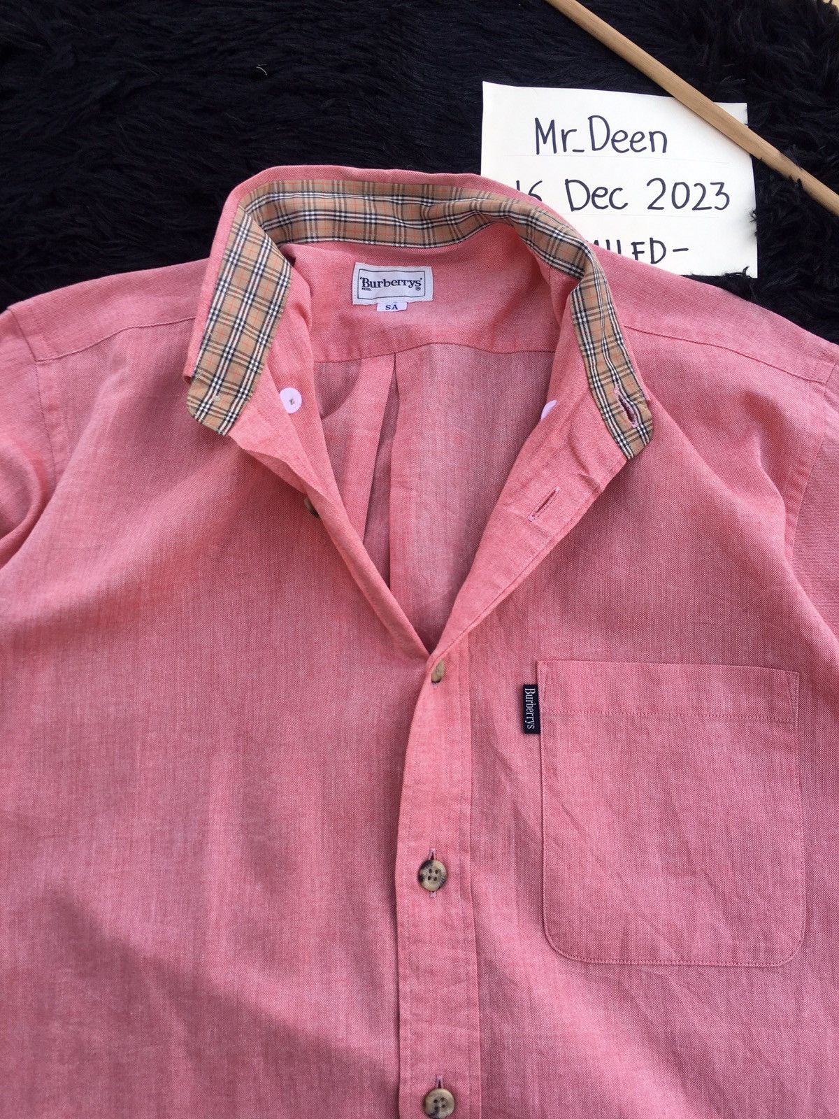 Burberry Rare Vintage Burberry Checkered Buttons Shirt Size US M / EU 48-50 / 2 - 6 Thumbnail