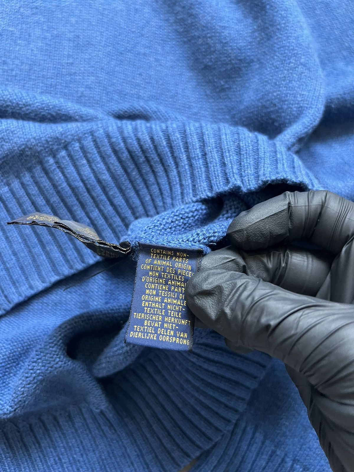 Ralph Lauren Vintage POLO RALPH LAUREN 1/4 Zip Sweater Old Money Size US L / EU 52-54 / 3 - 8 Thumbnail