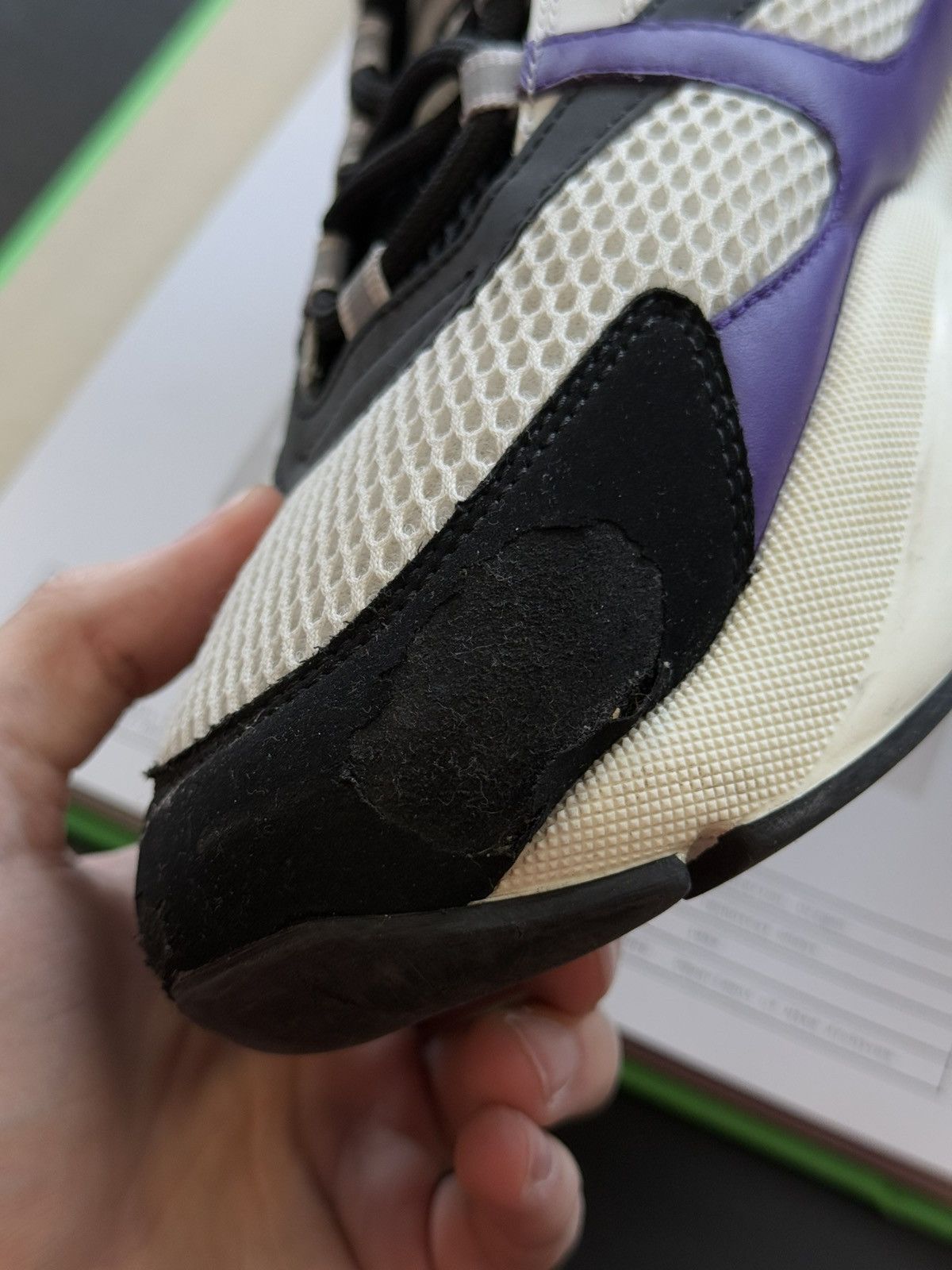 Dior Dior B22 White Purple Size 48EU/15US Discontinued Size US 15 / EU 48 - 9 Thumbnail