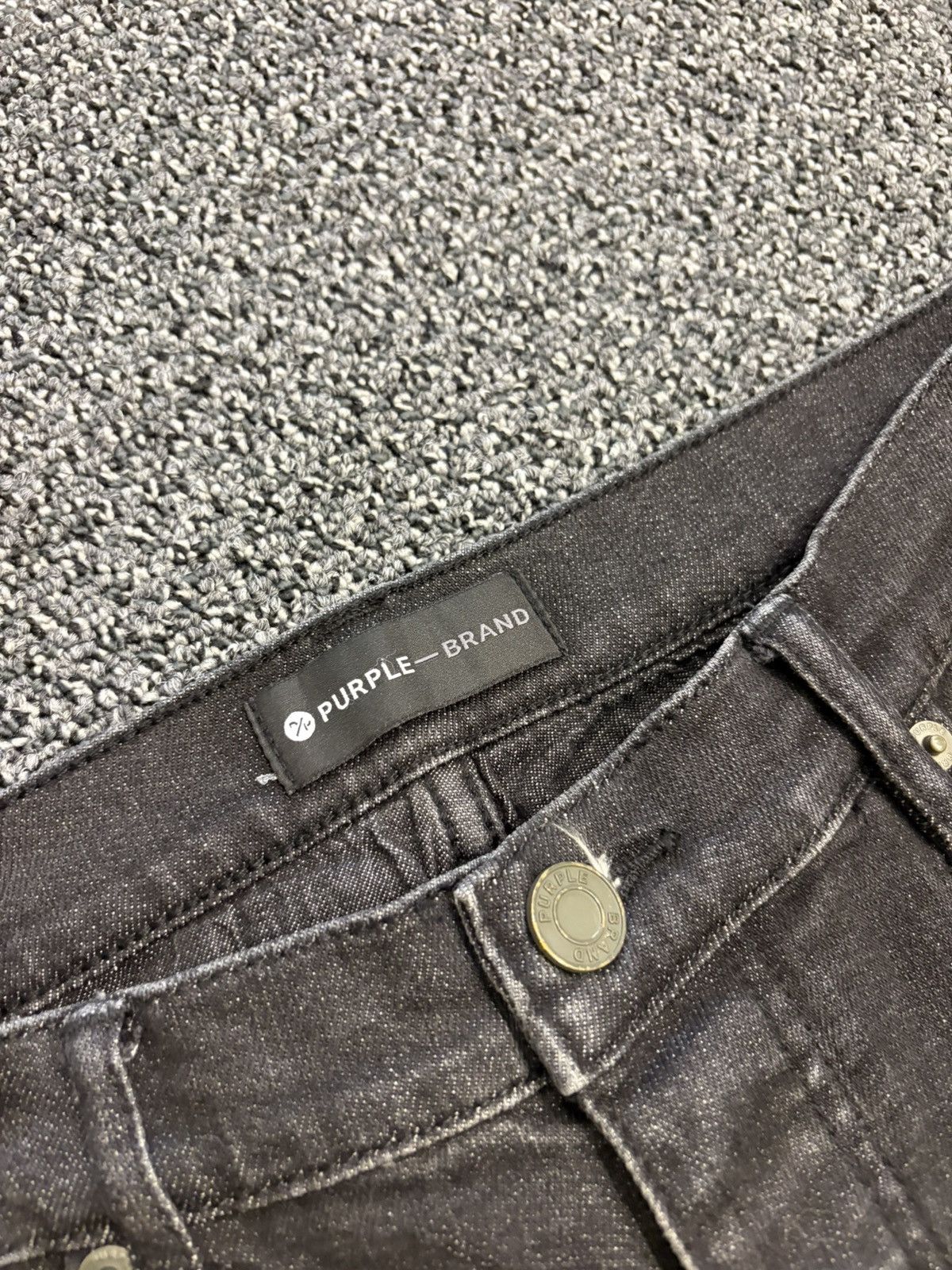 Purple Brand Purple Brand Distressed Paint Splatter Jeans Size US 32 / EU 48 - 3 Thumbnail
