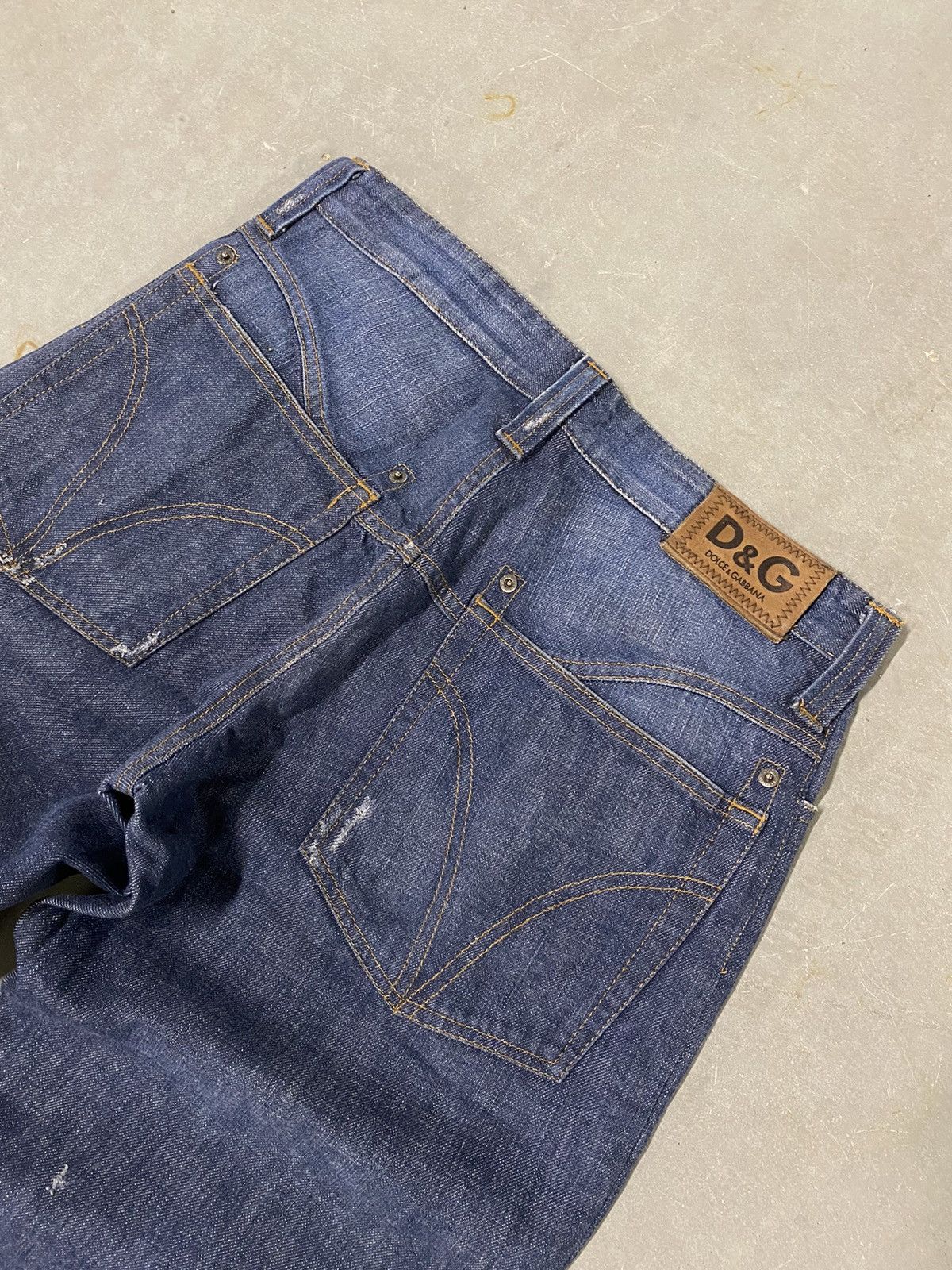 Dolce & Gabbana Dolce & Gabbana AW04 Slim Denim Size US 31 - 3 Thumbnail